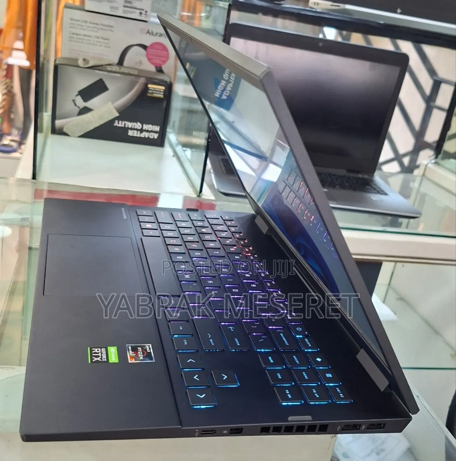 New Laptop HP Omen 15 16GB AMD Ryzen 7 SSD 512GB