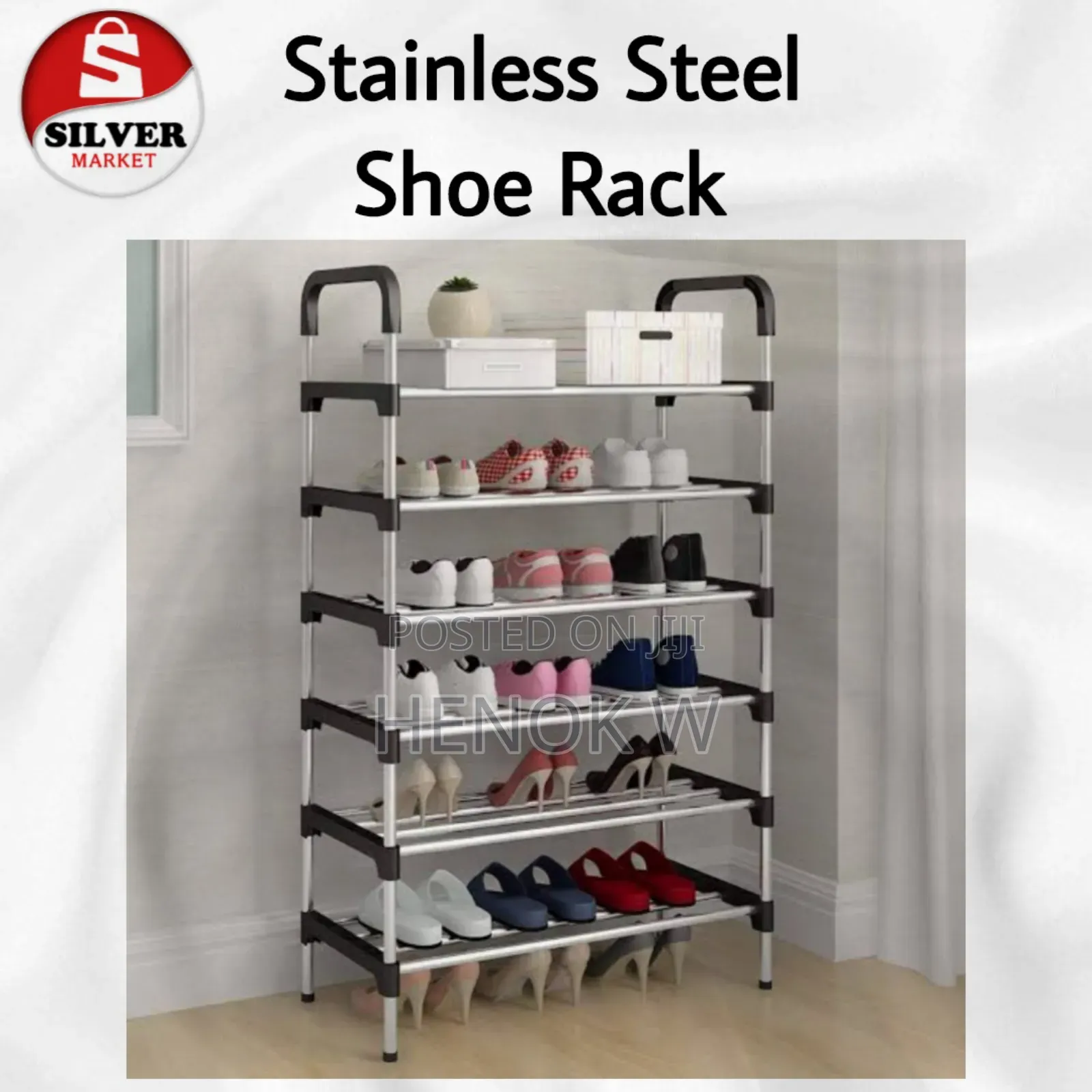 Stainless Steel Shoe Rack