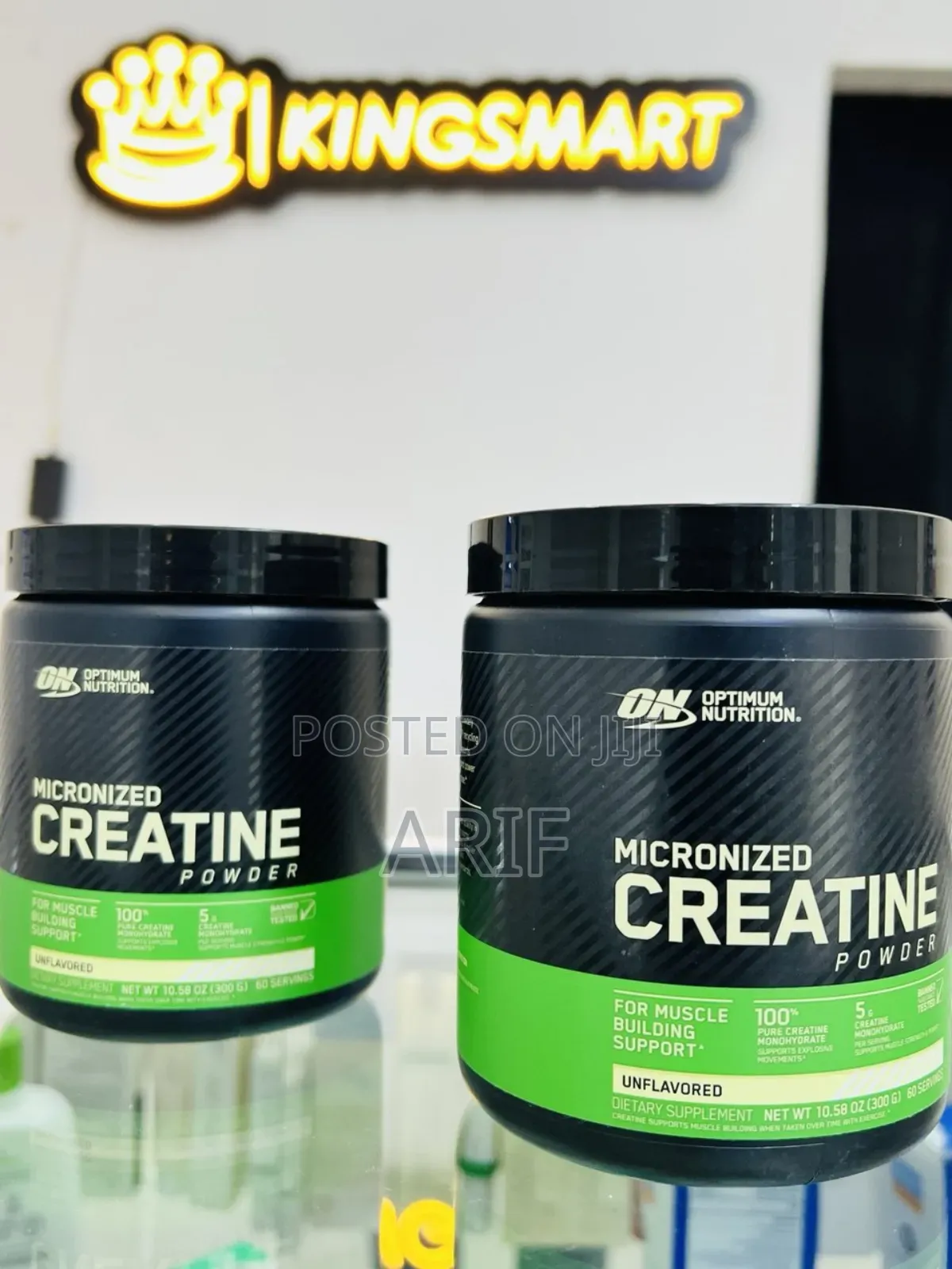 On Micronized Creatine Monohydrate Powder 60 Serving