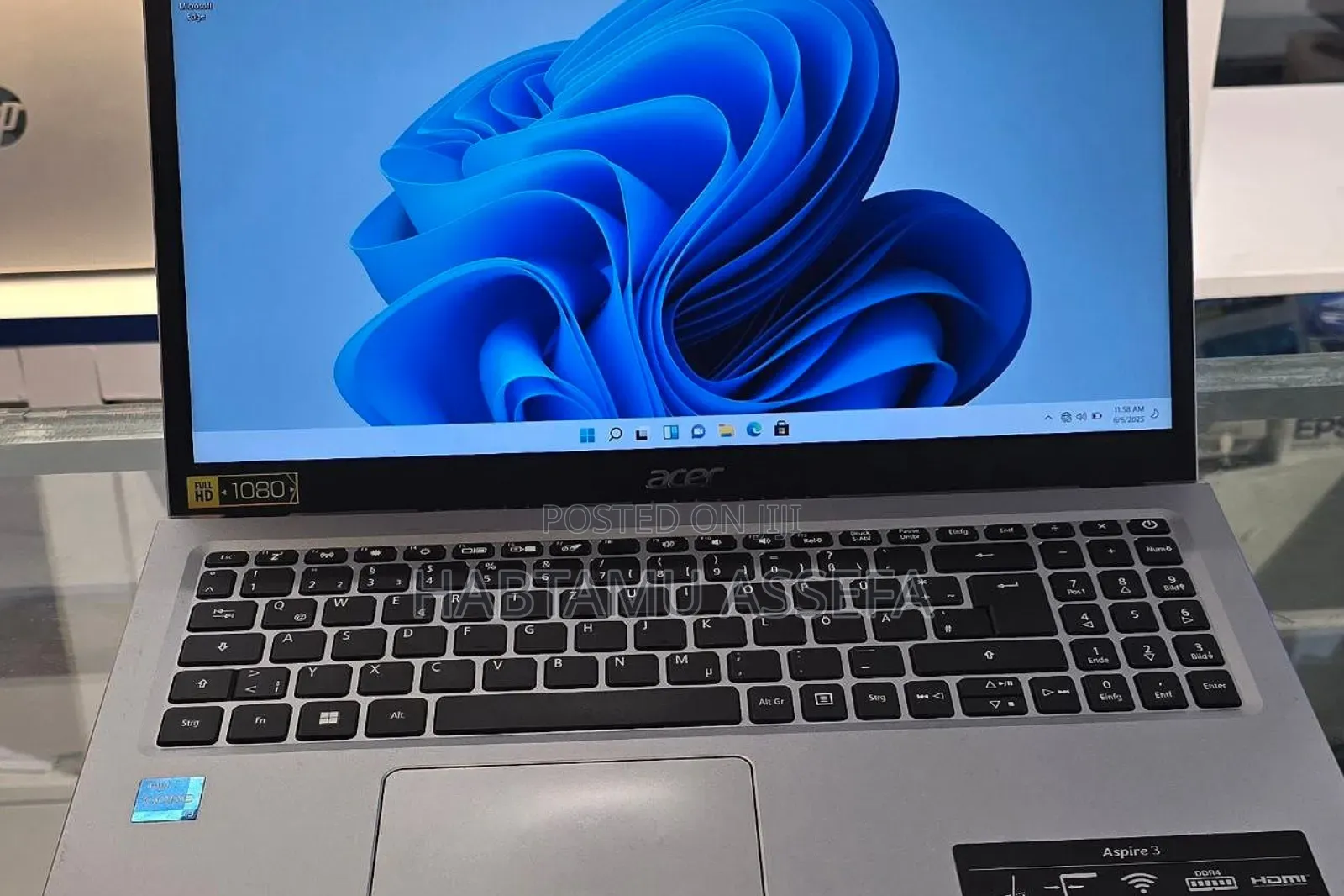 Laptop Acer Aspire 3 8GB Intel Core I3 SSD 512GB