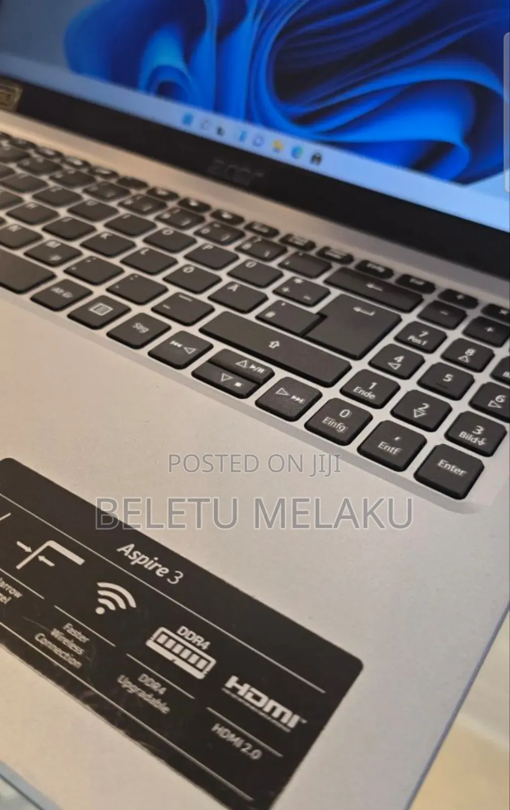 New Laptop Acer Aspire 3 8GB Intel Core I3 SSD 512GB
