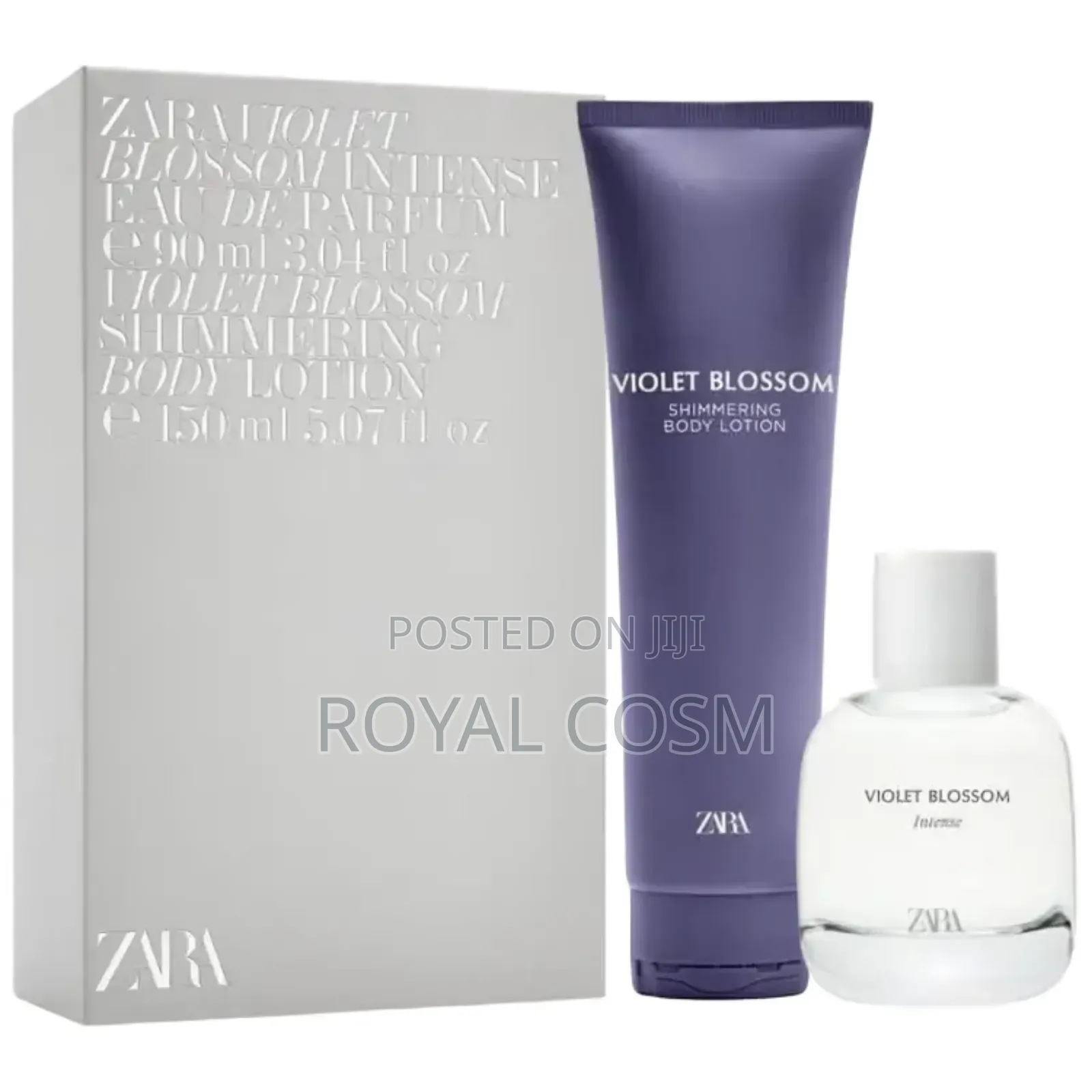 Zara Violet Blossom Perfume Plus Lotion Women's Set