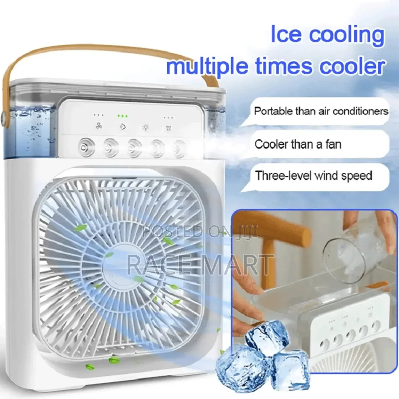 3in1 Humidifier and Cooling Fan