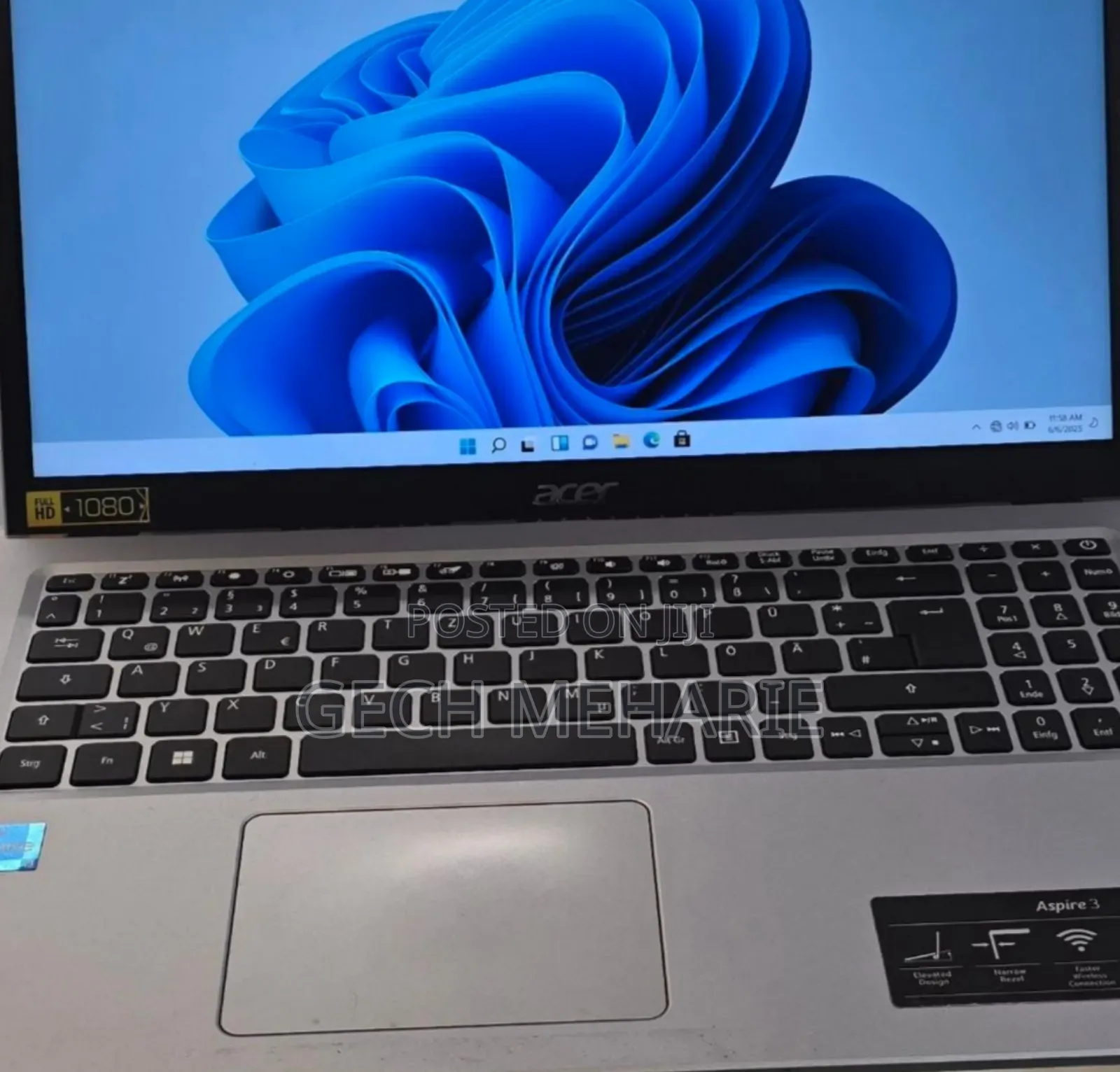 New Laptop Acer Aspire 3 8GB Intel Core I3 SSD 512GB