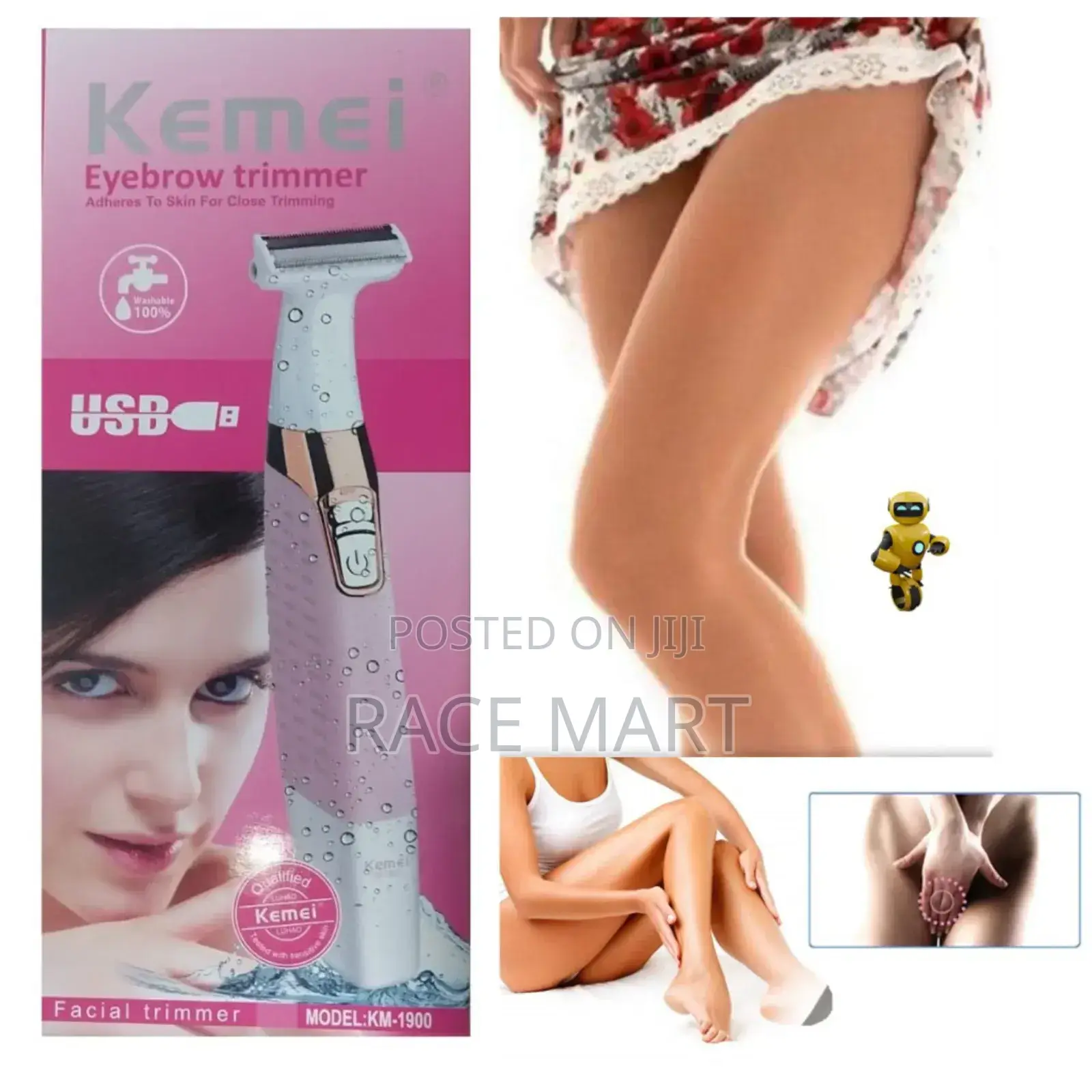 Kemie Rechargeable Ladies Shaver