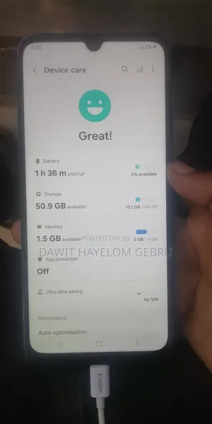 Samsung Galaxy M14 64 GB Blue