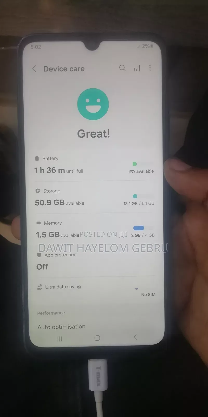 Samsung Galaxy M14 64 GB Blue