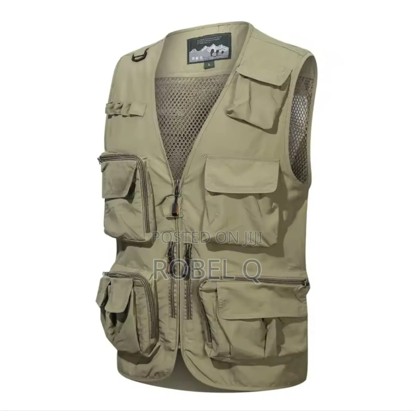 Camera Man Vest Kaki