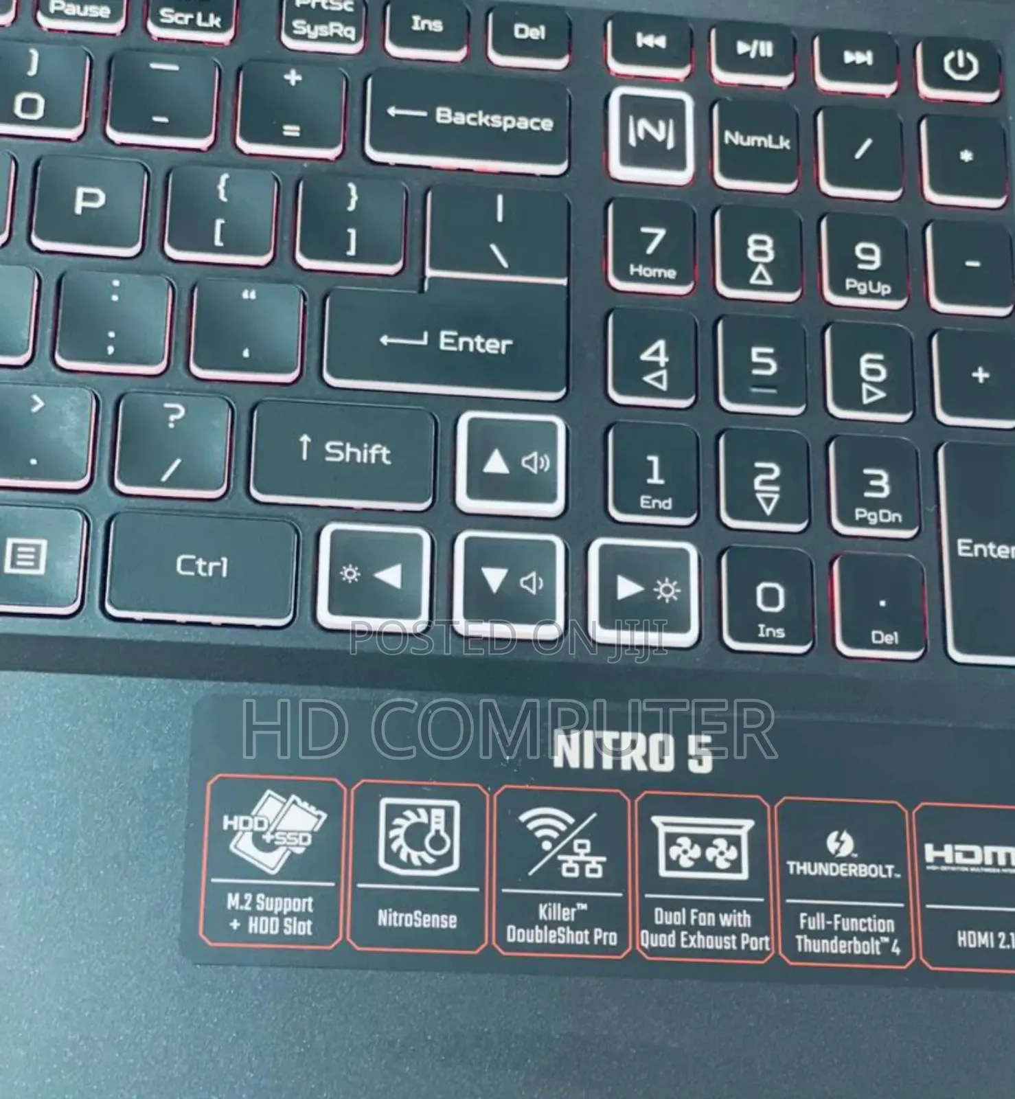 New Laptop Acer Nitro 5 16GB Intel Core I5 SSD 512GB