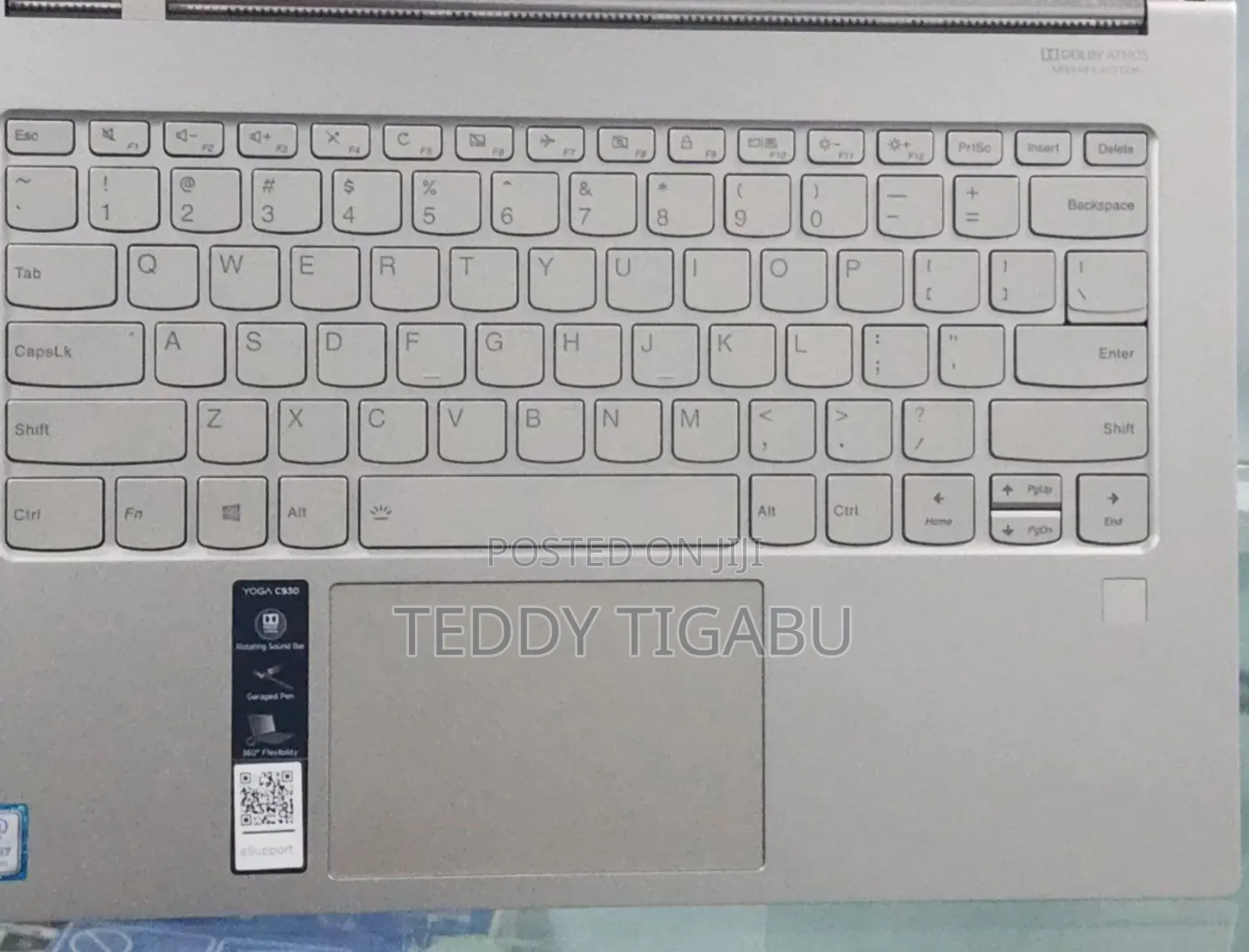 New Laptop Lenovo Yoga C930 16GB Intel Core I7 SSD 512GB