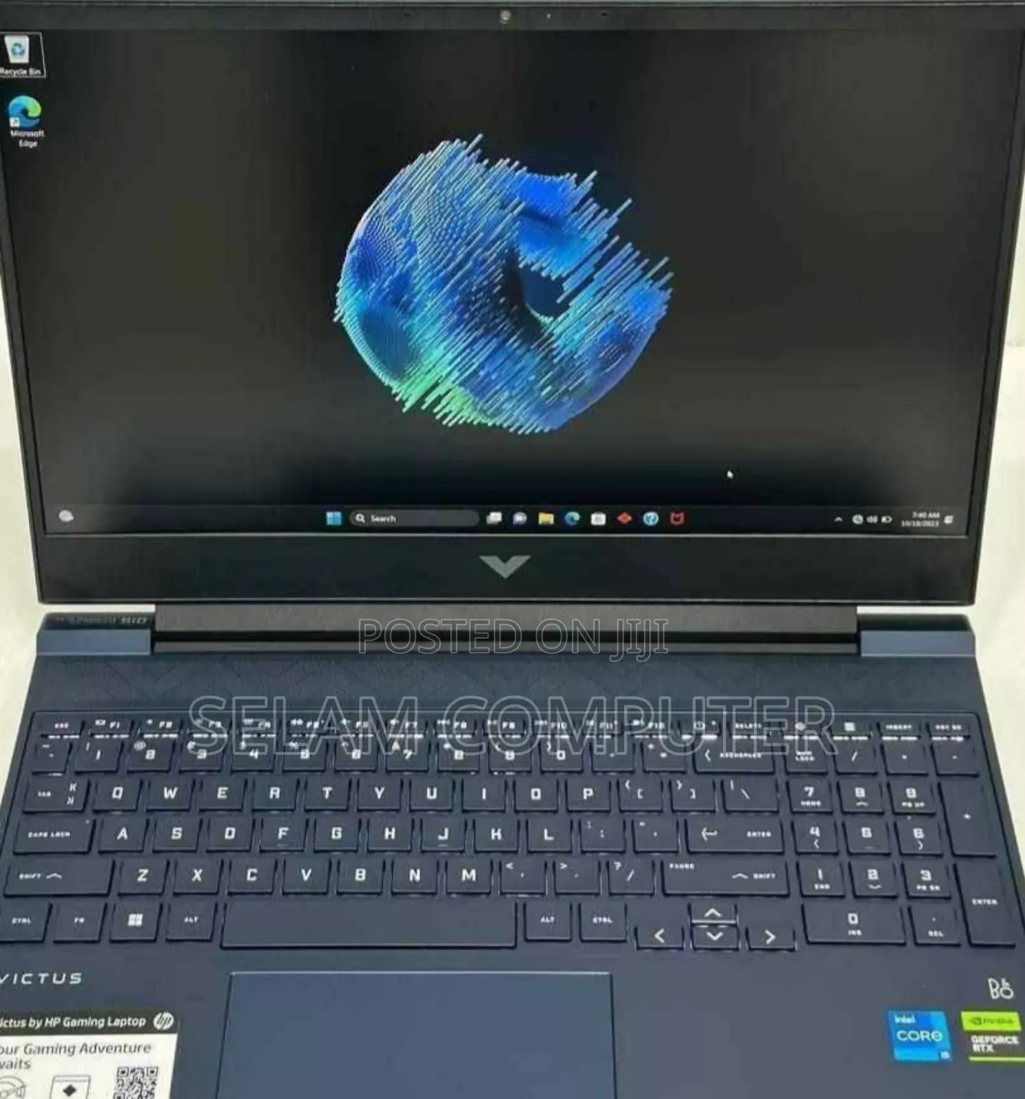 New Laptop HP Victus 16 16GB AMD Ryzen 7 SSD 1T