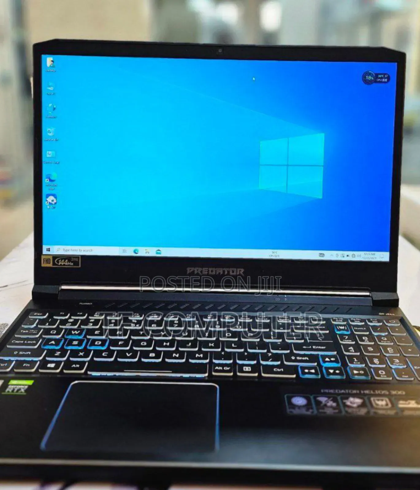 New Laptop Acer Predator Helios 300 16GB Intel Core I7 SSD 1T