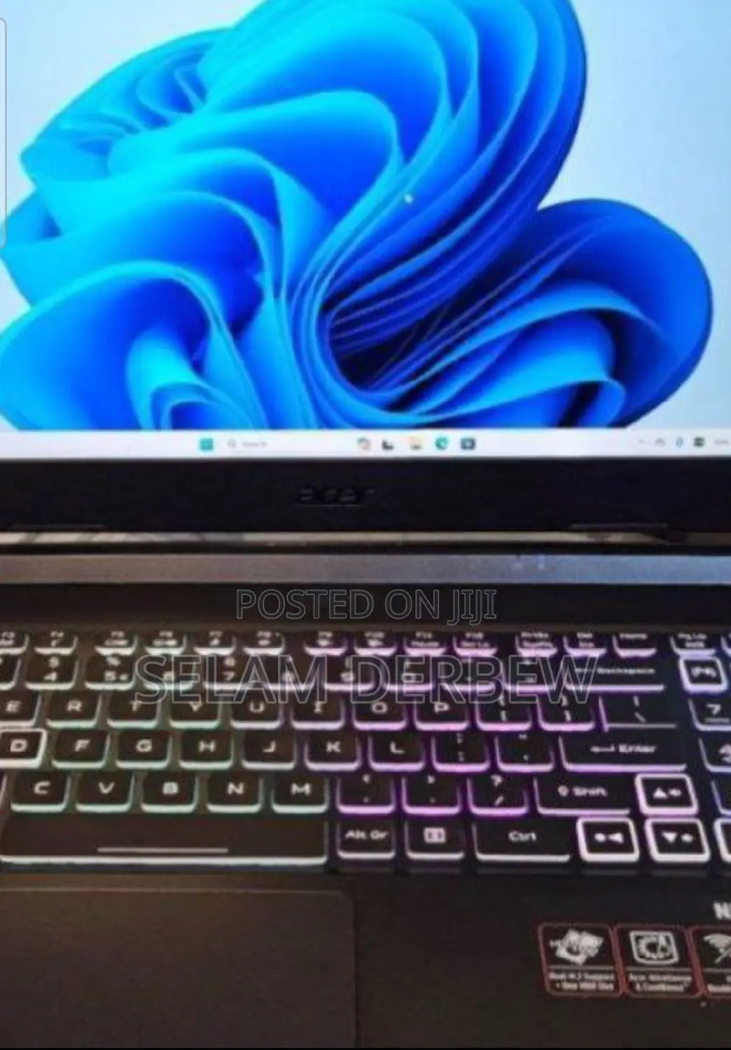 New Laptop Acer Nitro 5 16GB Intel Core I7 SSD 512GB