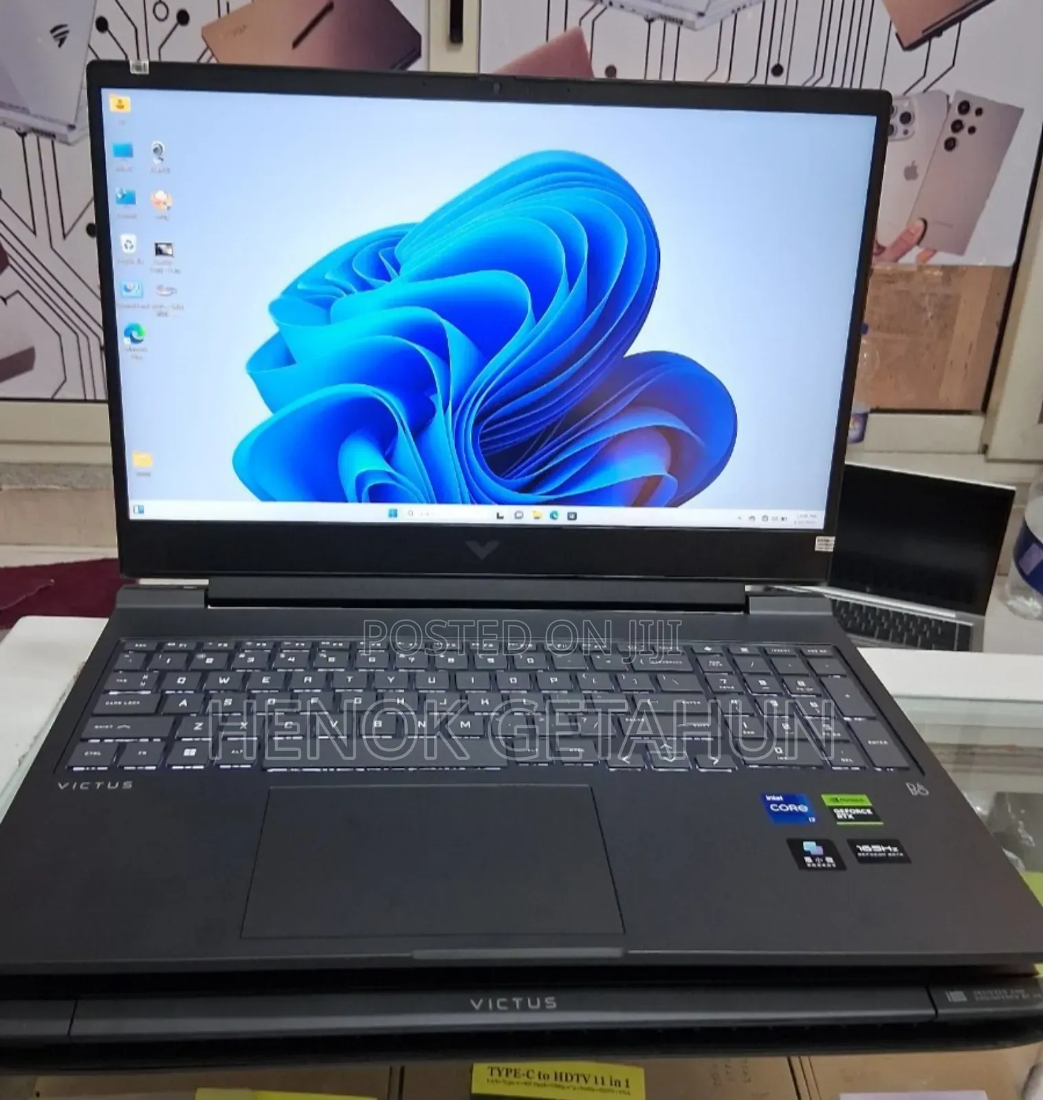 New Laptop HP Victus 16 16GB Intel Core I7 SSD 1T