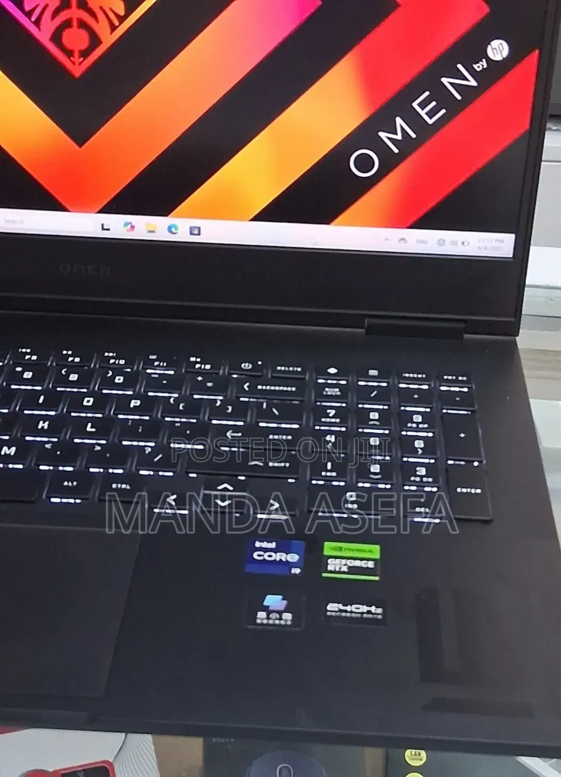 New Laptop HP Omen 16 16GB Intel Core I9 SSD 1T