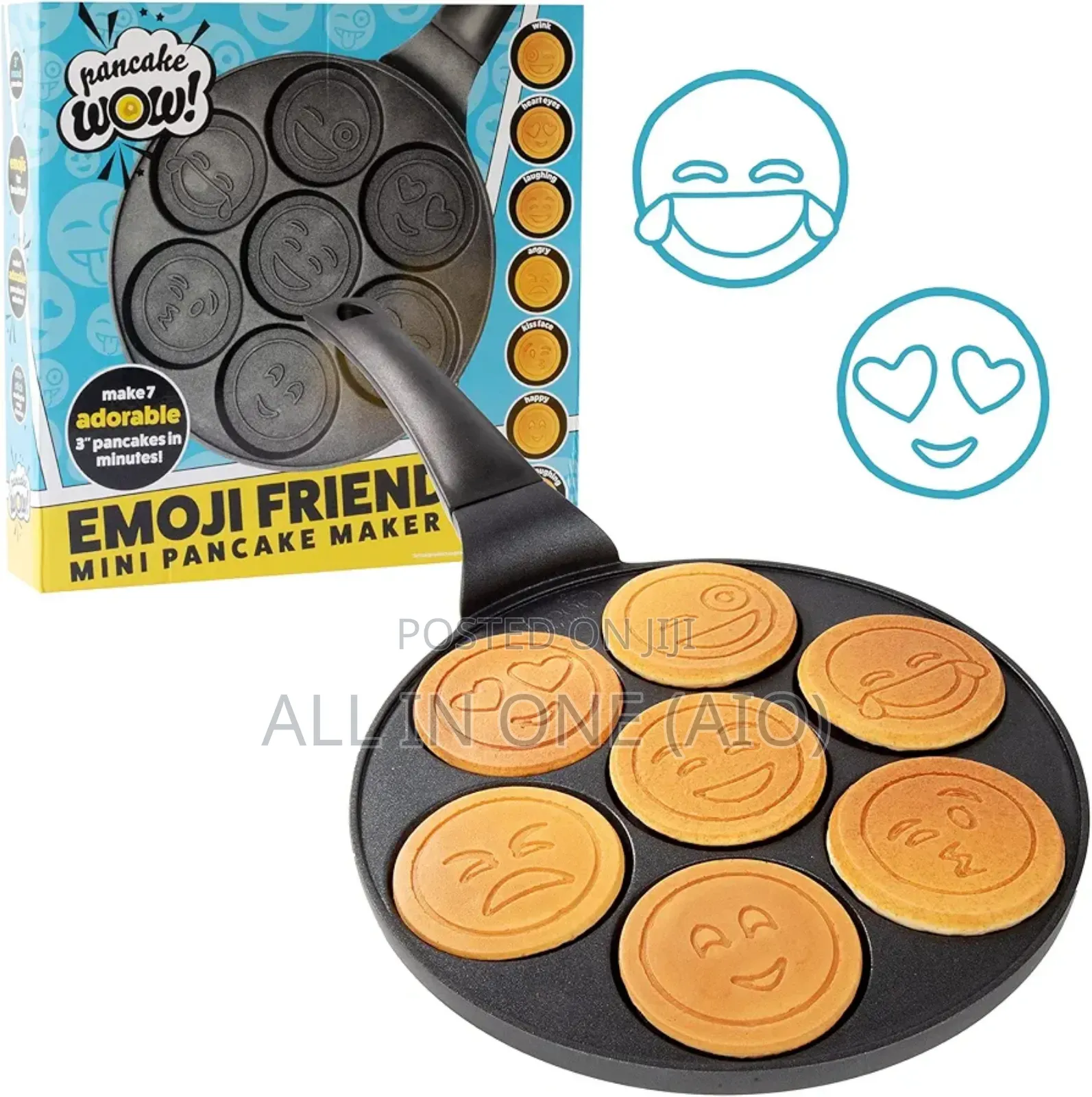Eroupe Standard Momcoc Smiley Face Non Stick Pancake Pan