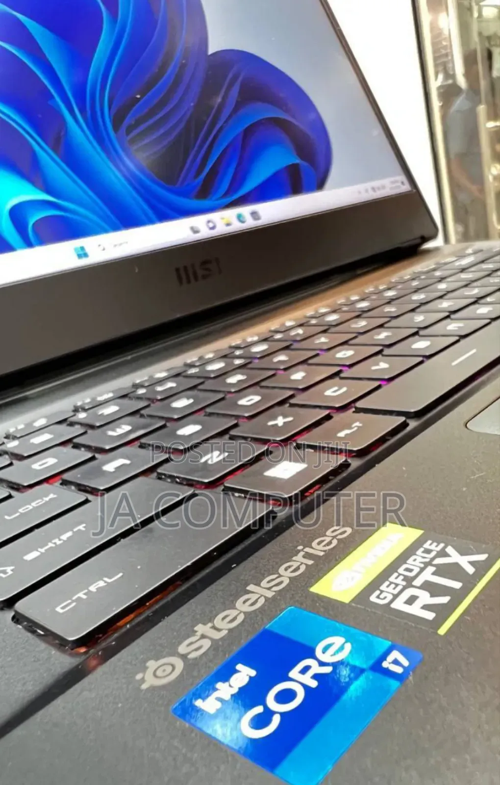 New Laptop MSI 16GB Intel Core I7 SSD 1T