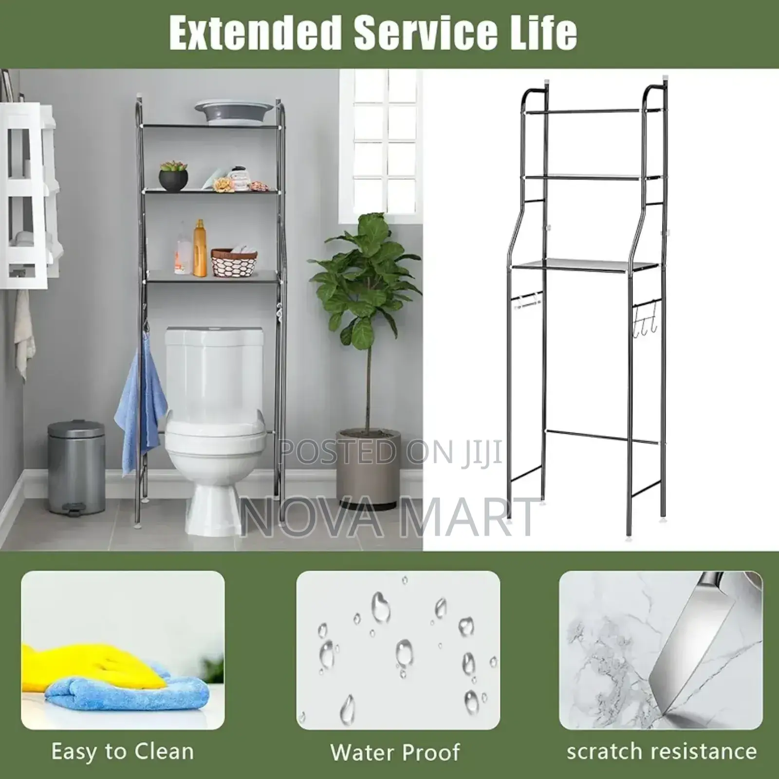 Wc Toilet Rack/Washing Machine Rack