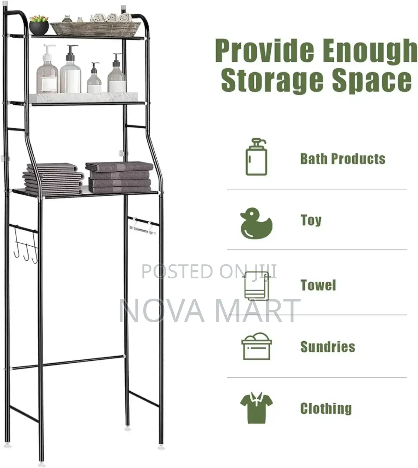 Wc Toilet Rack/Washing Machine Rack