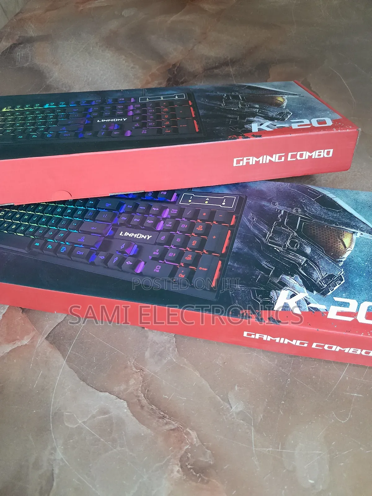 Linmony Gaming Keyboard and Mouse RGB Keyboard and Mouse