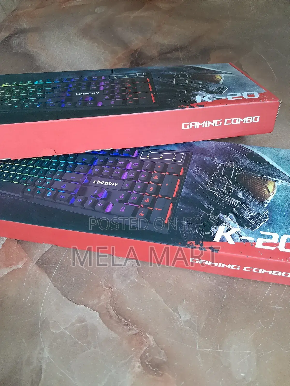 Linmony Gaming Keyboard and Mouse RGB Keyboard and Mouse