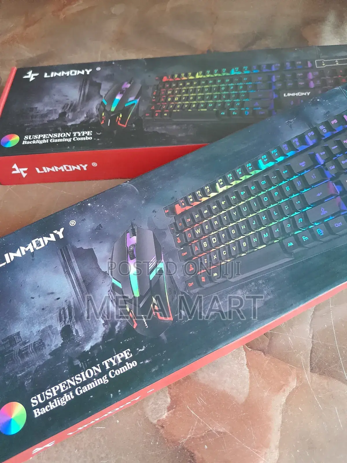 Linmony Gaming Keyboard and Mouse RGB Keyboard and Mouse