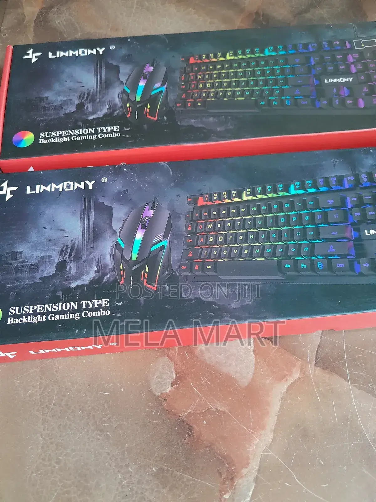 Linmony Gaming Keyboard and Mouse RGB Keyboard and Mouse