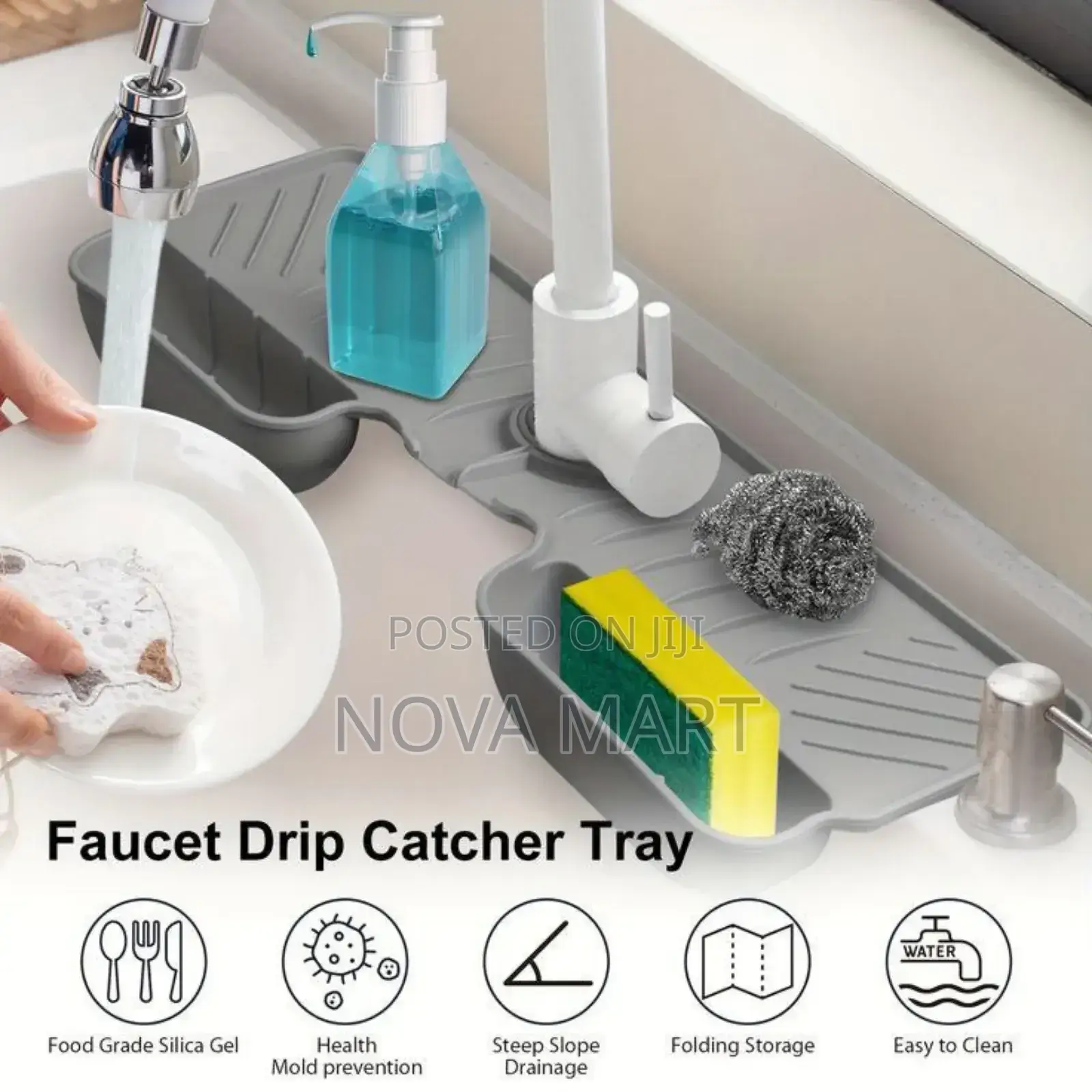 1pc Under Sink Organizer