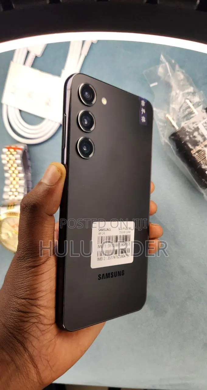 New Samsung Galaxy S23+ 256 GB Black