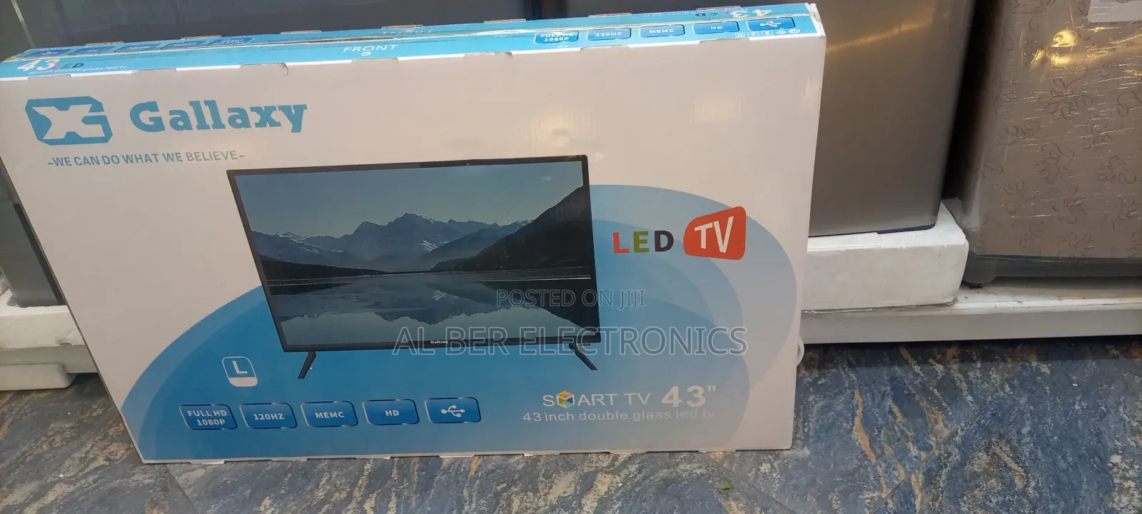 Gallaxy Tv Smart Android 4k Doble Glass 32 43 50 55 65 75
