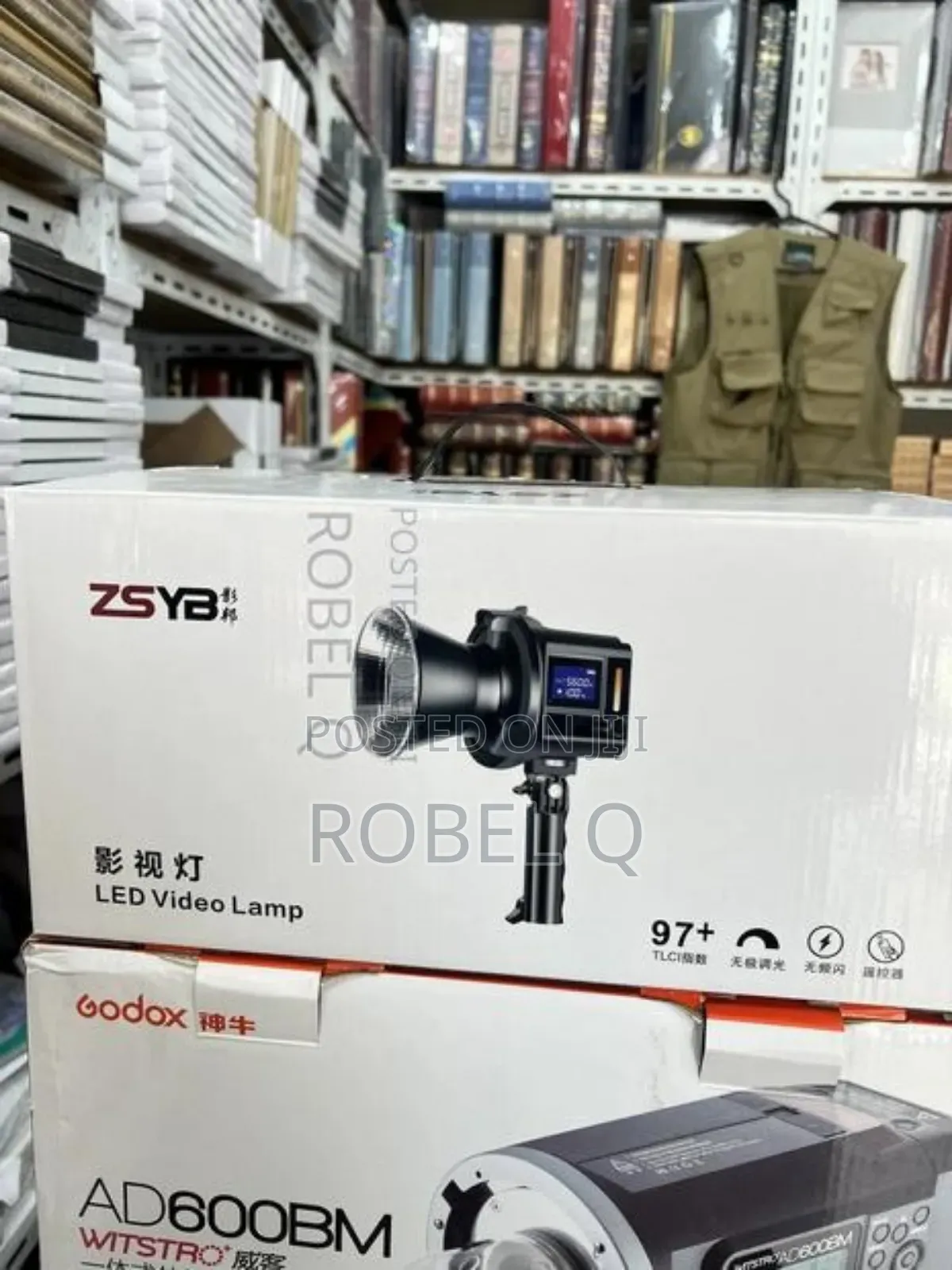 Zsyb 80w Video Light With Stand
