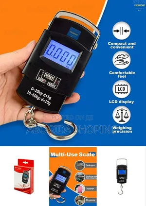 Photo - Portable Digital Electronic Scale – Compact, Accurate
