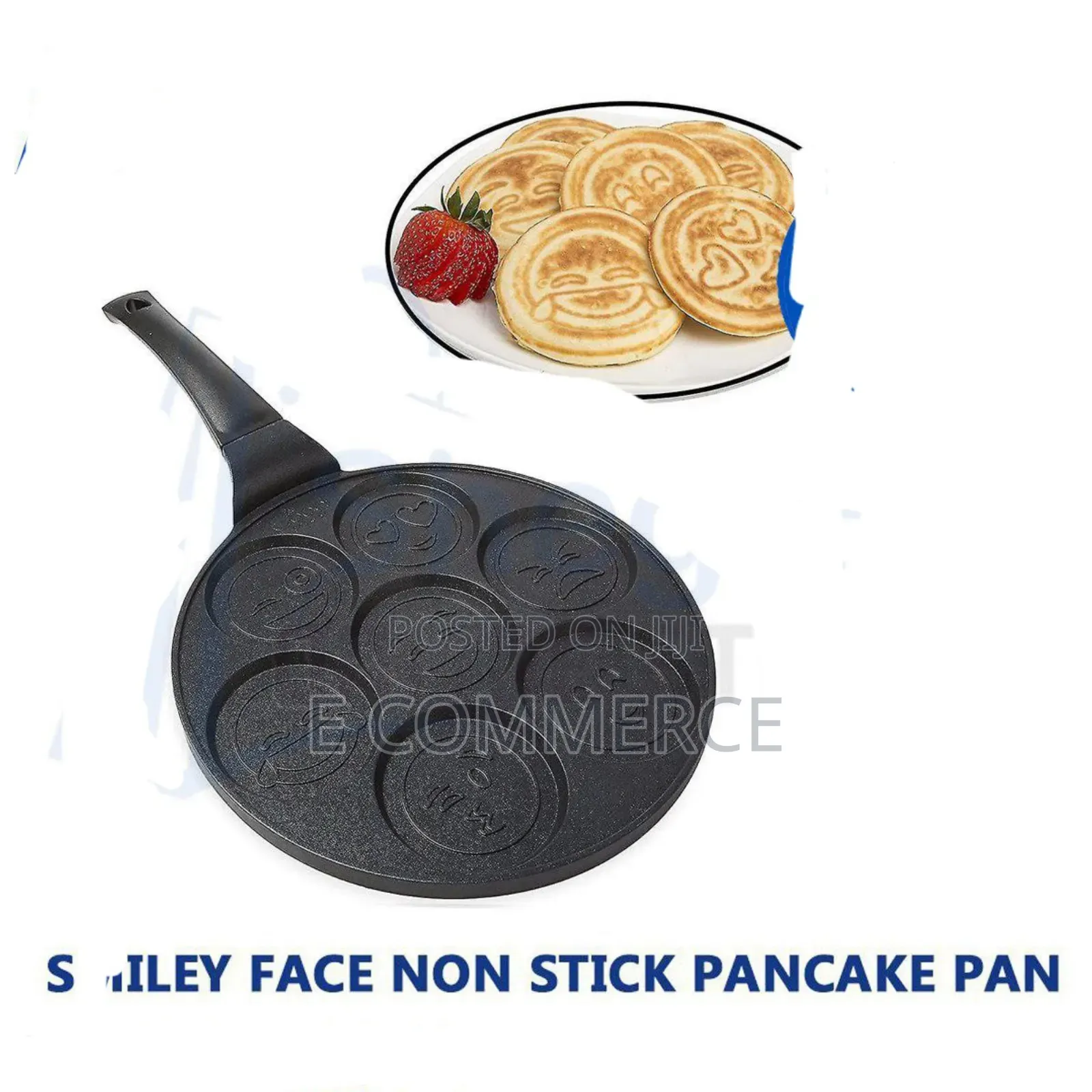 Smiley Face Non Stick Pancake Pan