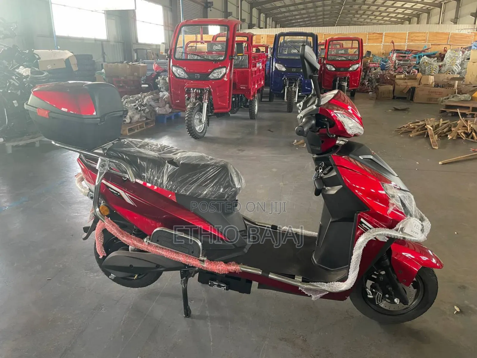 New Motorcycle 2024 Red