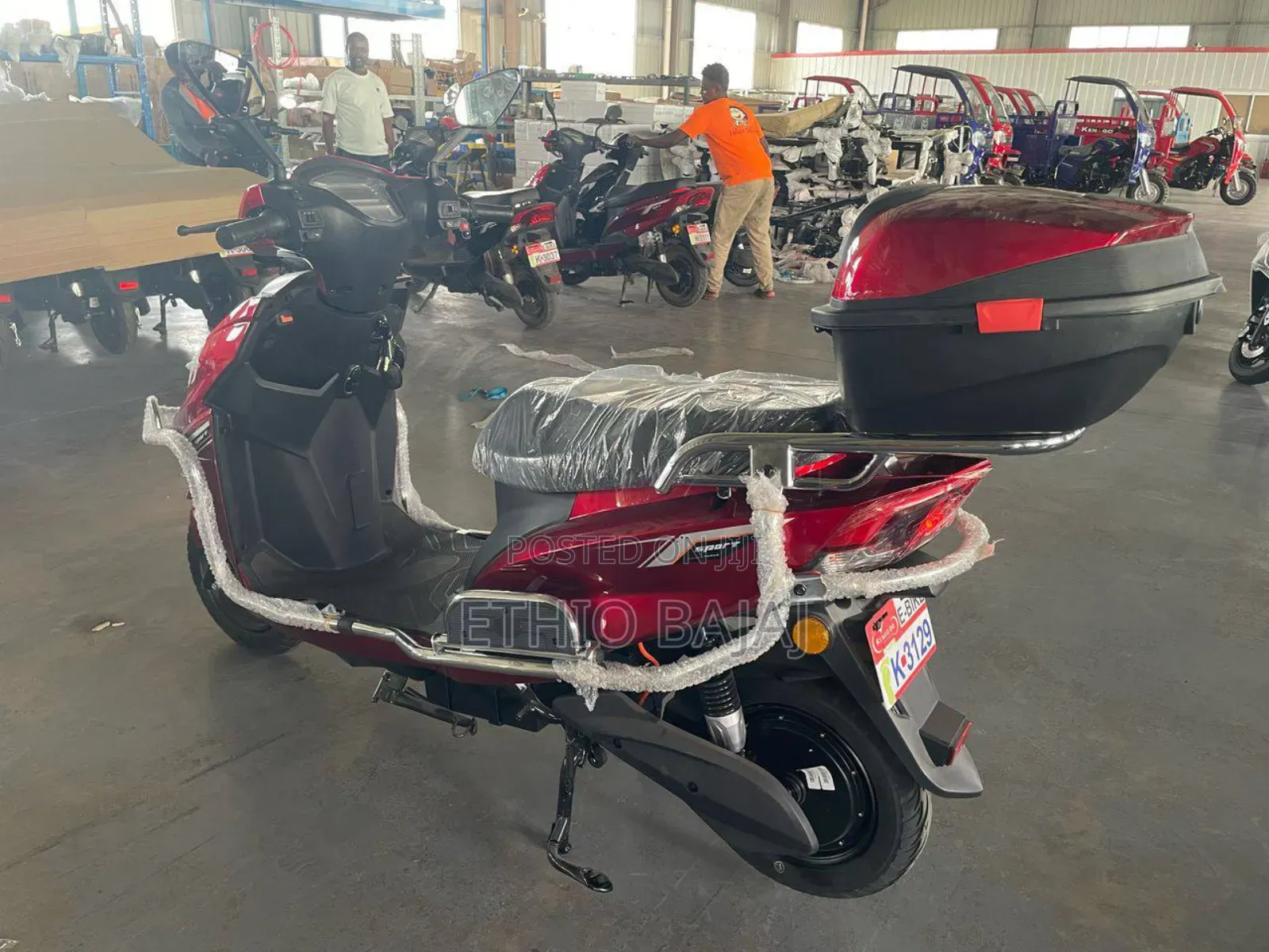 New Motorcycle 2024 Red