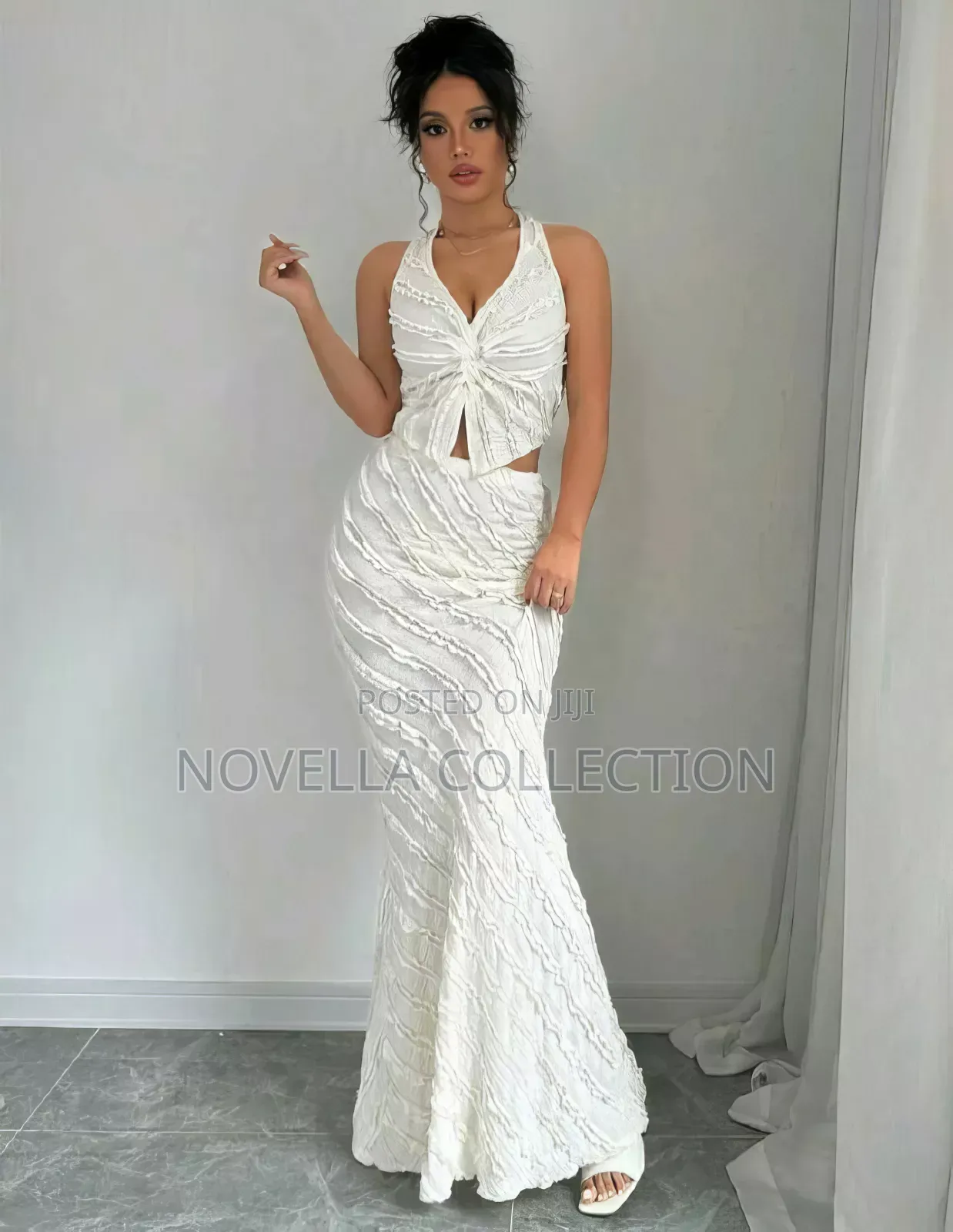 Beautiful White Dress (Available on Hand)