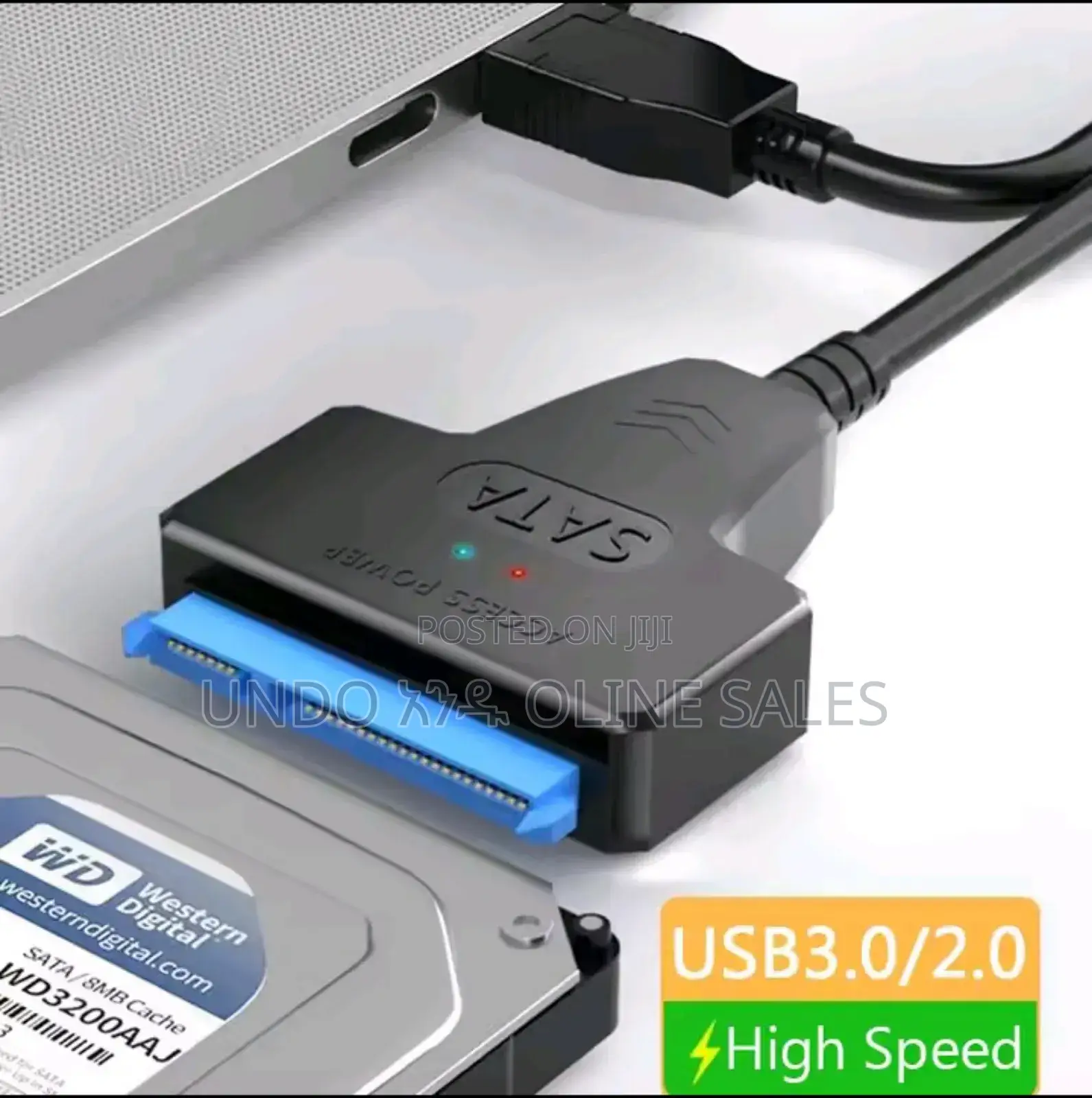 Sata to Usb 3.0/2.0 Cable Up to 6 GBPS for 2.5 Inch External
