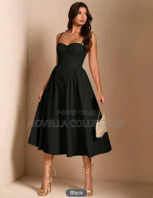 Beautiful Black Dress (Available on Hand)