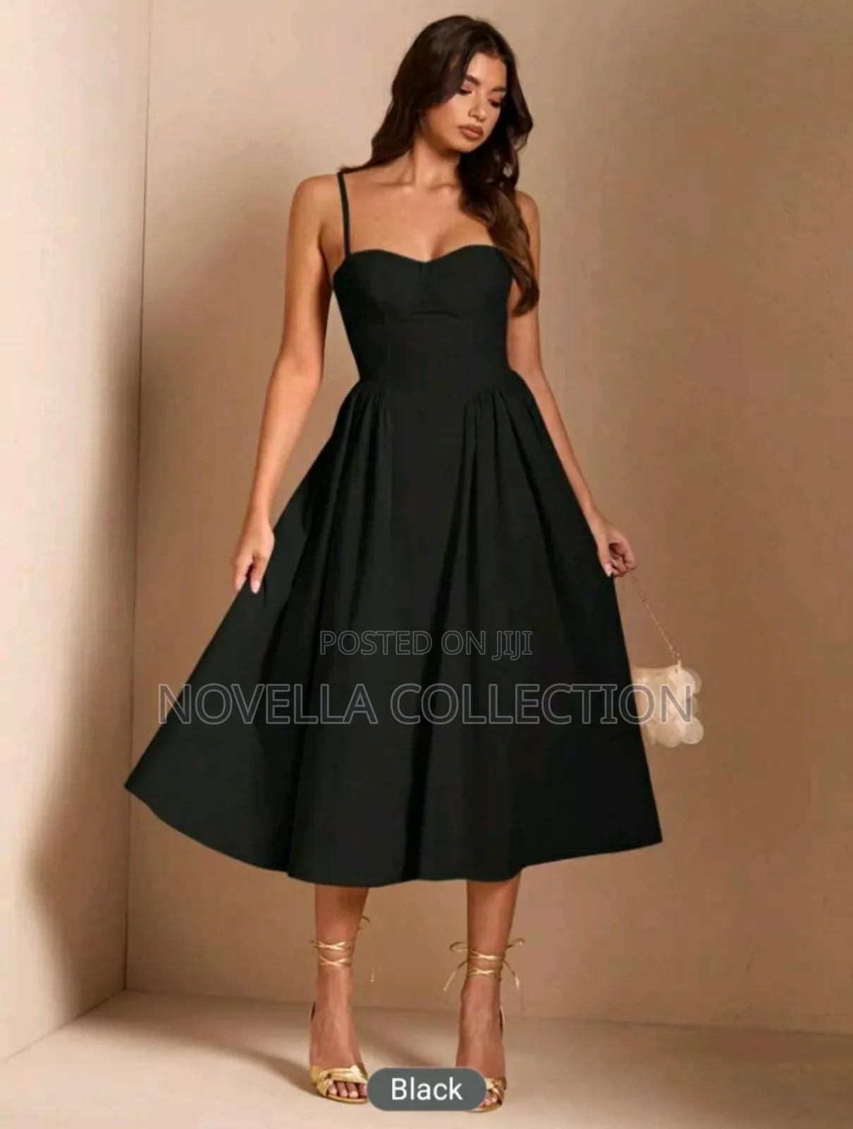 Beautiful Black Dress (Available on Hand)