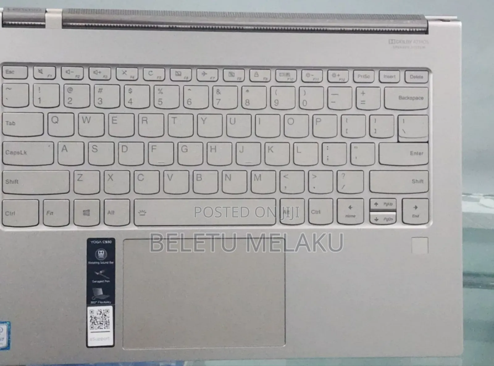 New Laptop Lenovo Yoga C930 16GB Intel Core I7 SSD 512GB