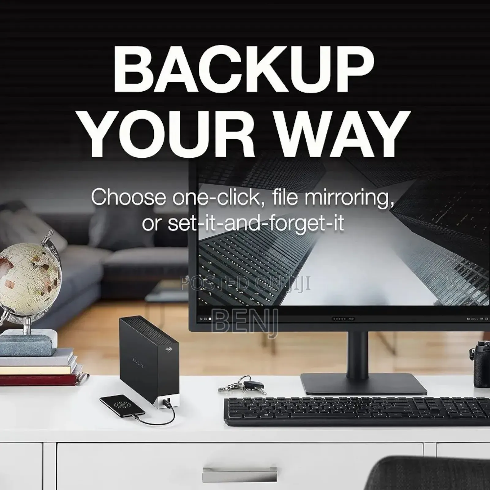 Seagate One Touch 10tb External Hard Drive | Usb-a | Usb-C