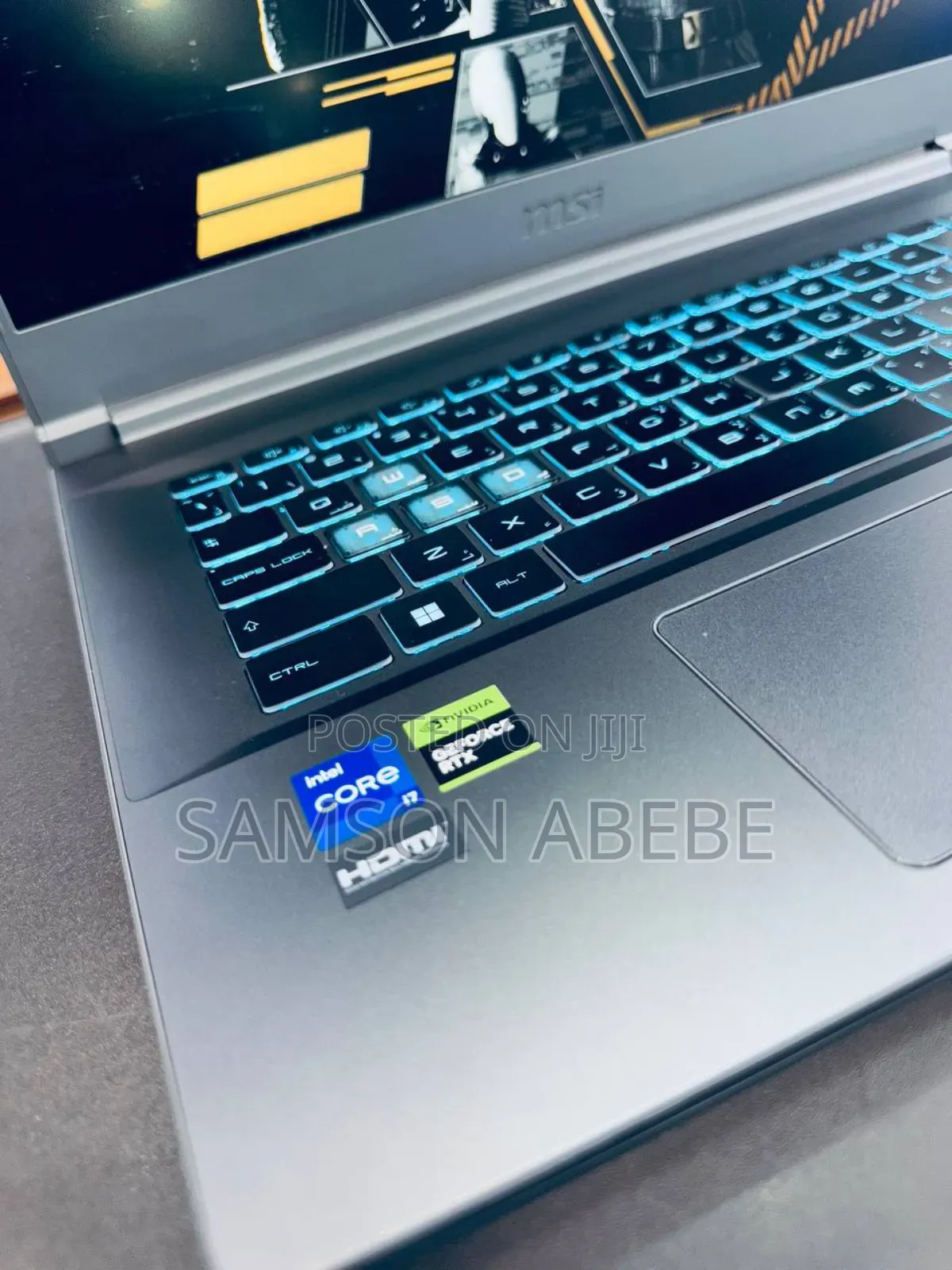 New Laptop MSI GF63 16GB Intel Core I7 SSD 1T