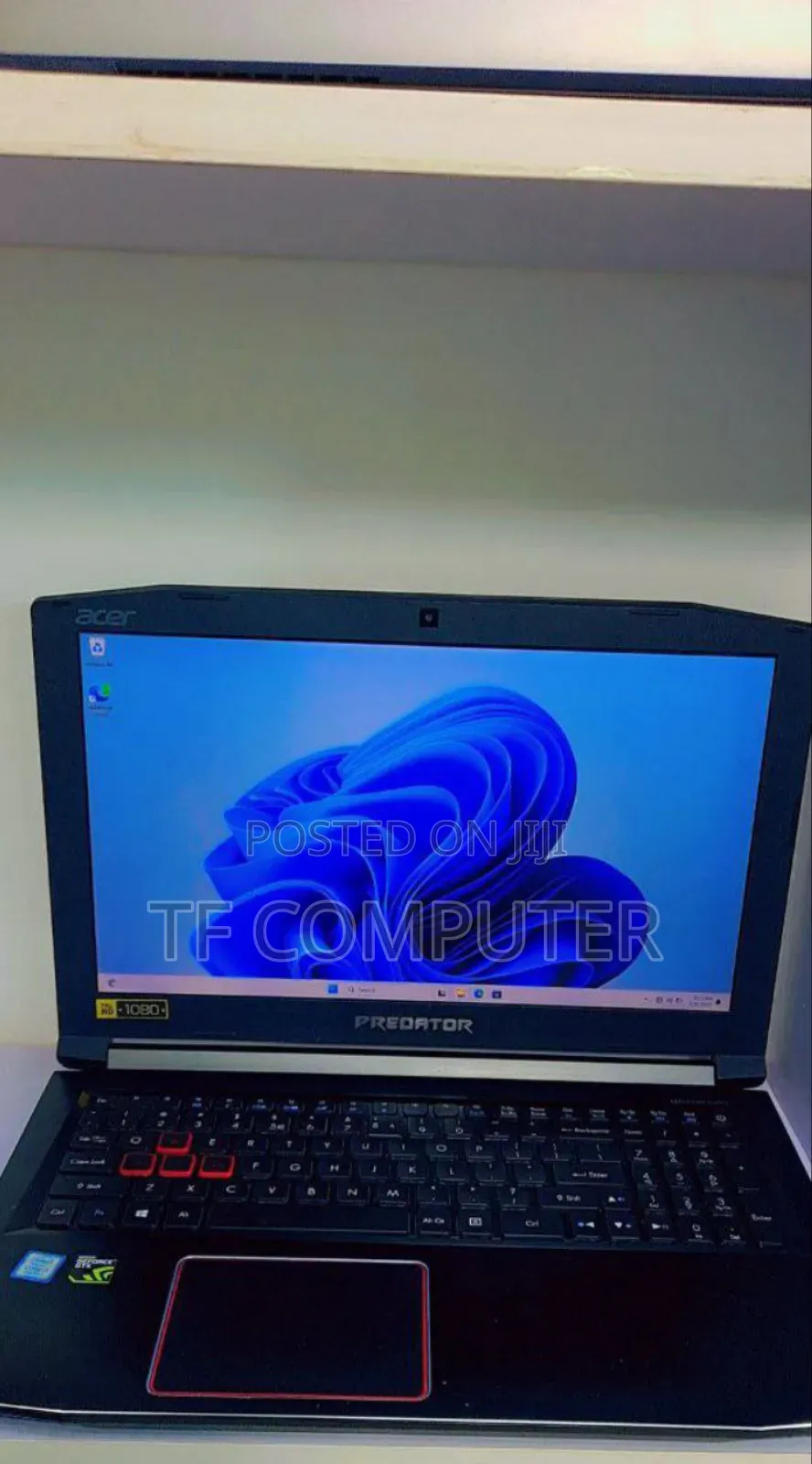 New Laptop Acer Predator Helios 300 16GB Intel Core I7 SSD 1T