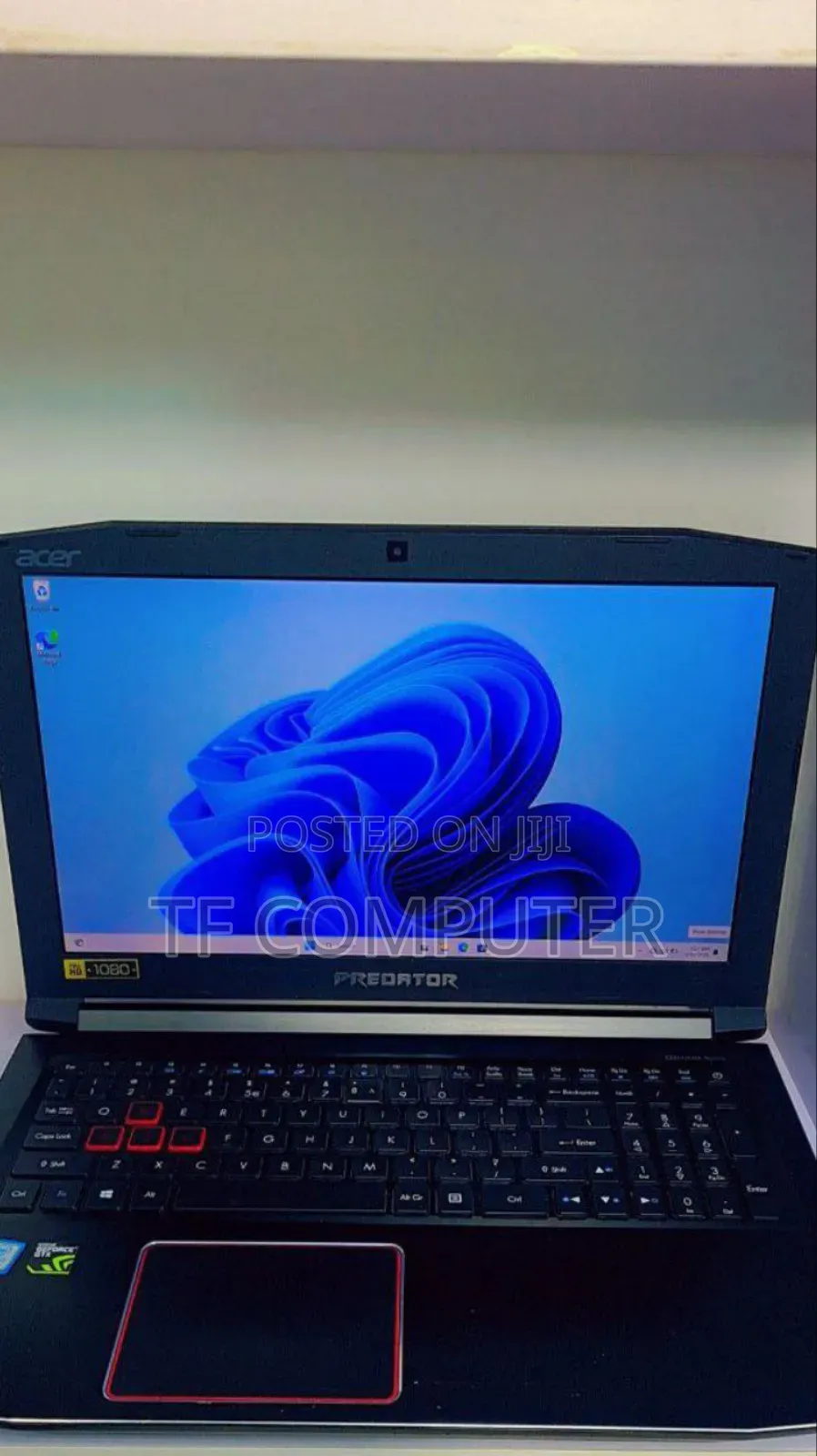 New Laptop Acer Predator Helios 300 16GB Intel Core I7 SSD 1T