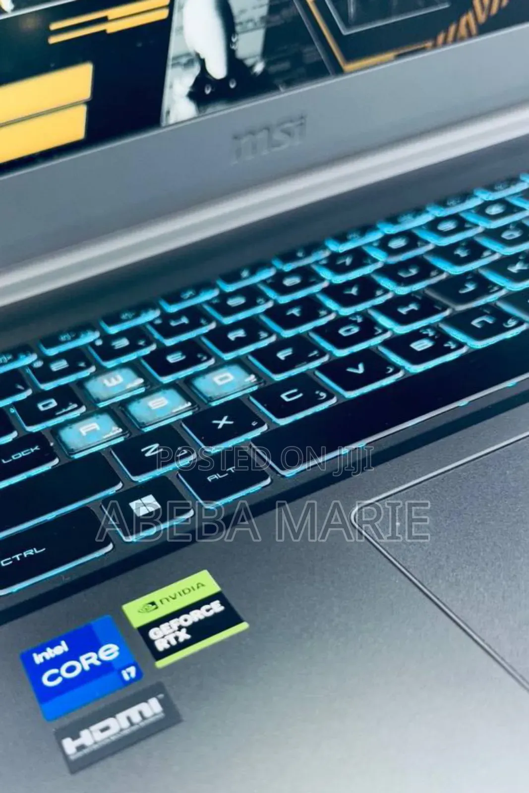 New Laptop MSI GF63 16GB Intel Core I7 SSD 1T