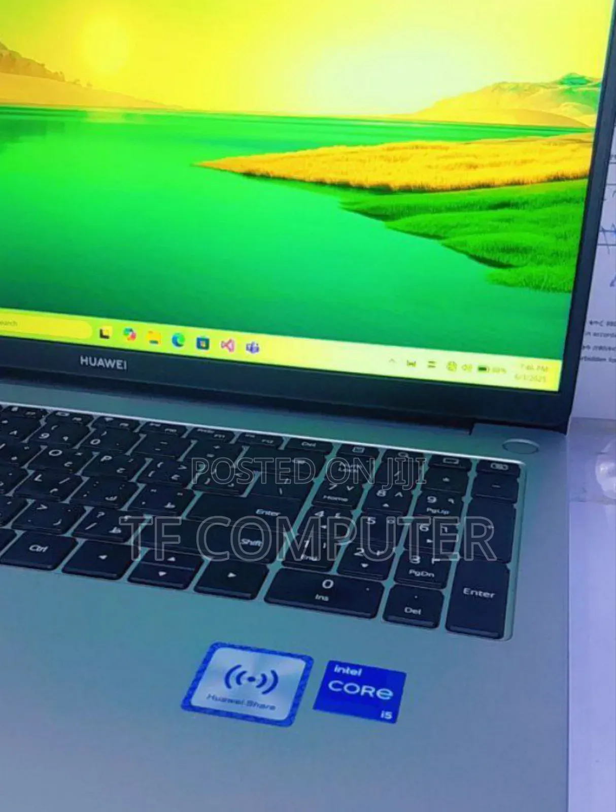 New Laptop Huawei Matebook D 15 8GB Intel Core I5 SSD 512GB