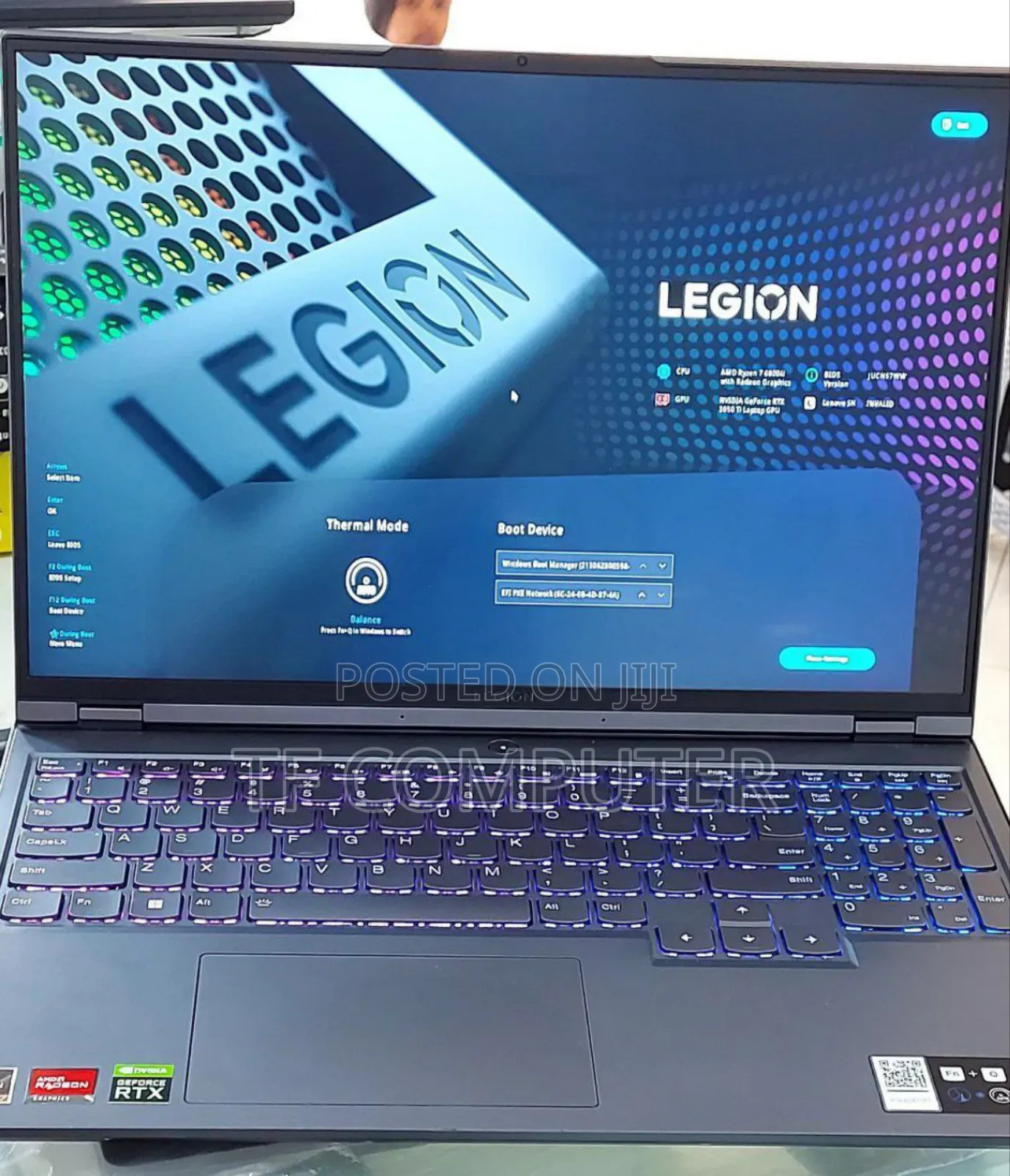 New Laptop Lenovo Legion 5 16GB AMD Ryzen 7 SSD 512GB