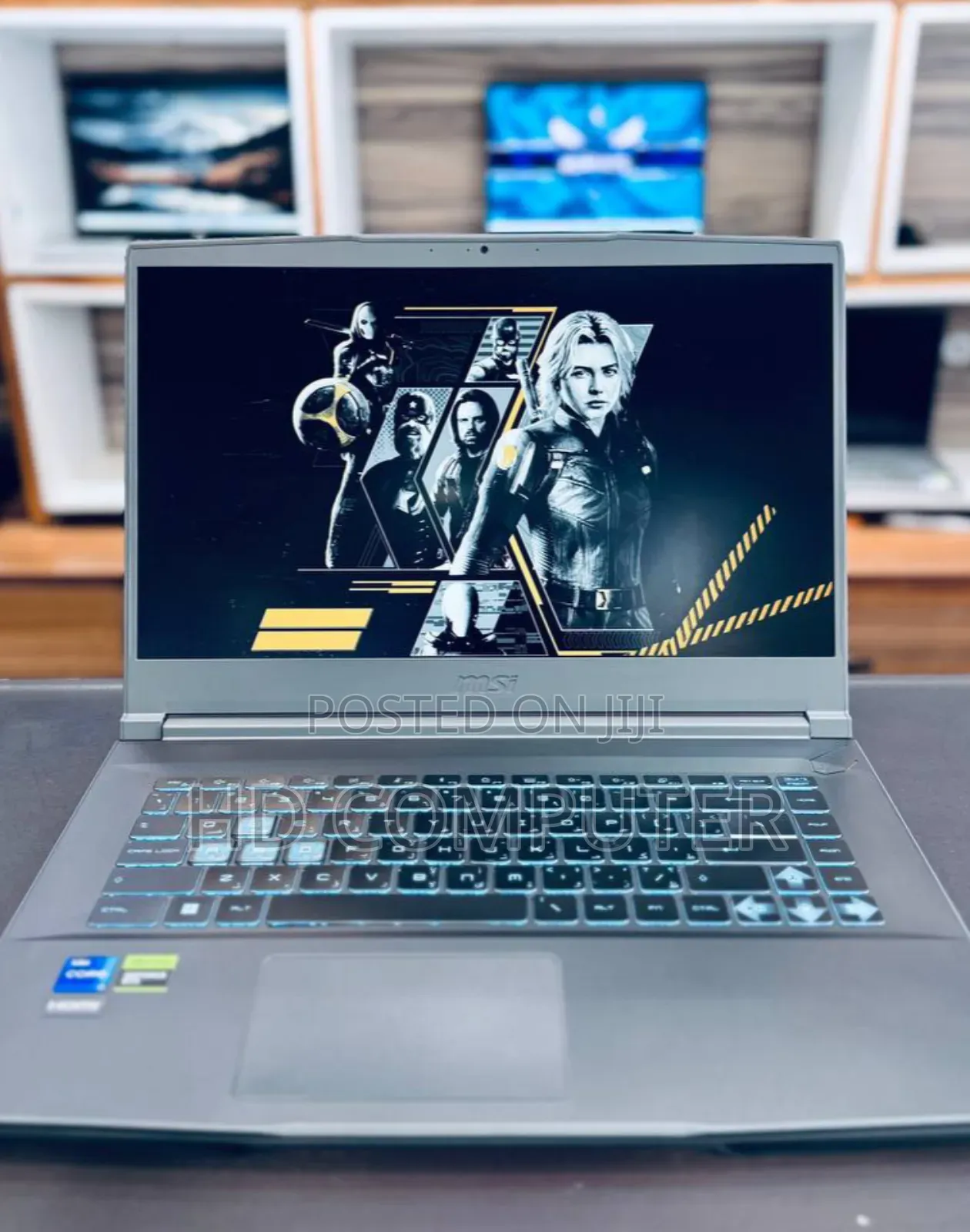 New Laptop MSI GF63 16GB Intel Core I7 SSD 1T