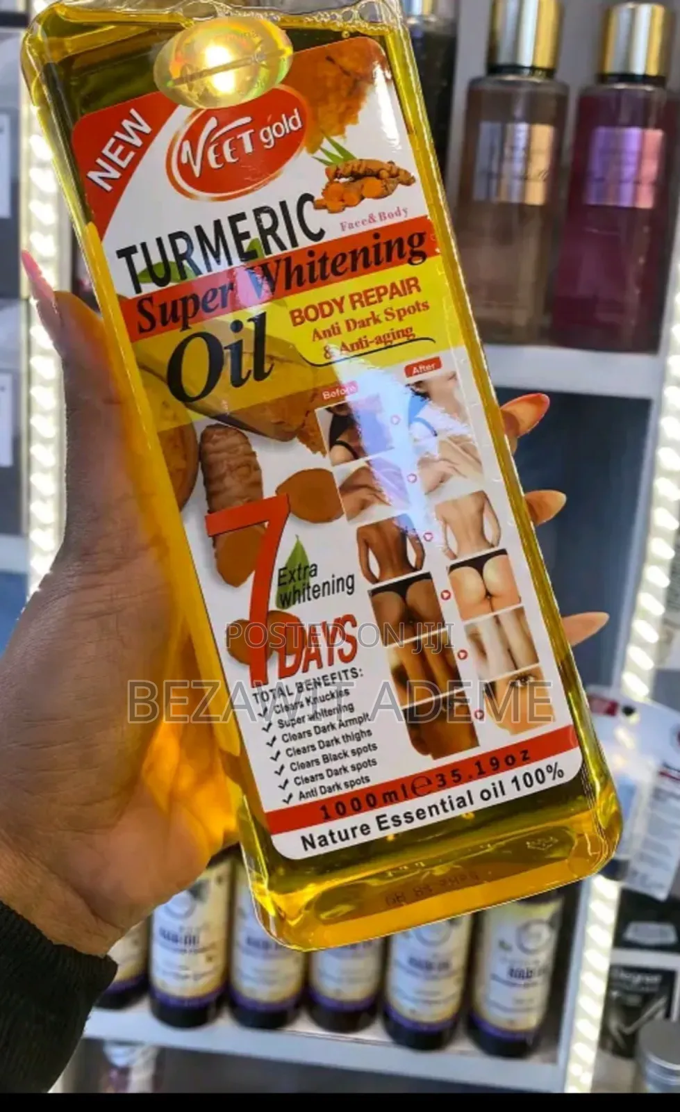 Turmeric Super Whitening Oil