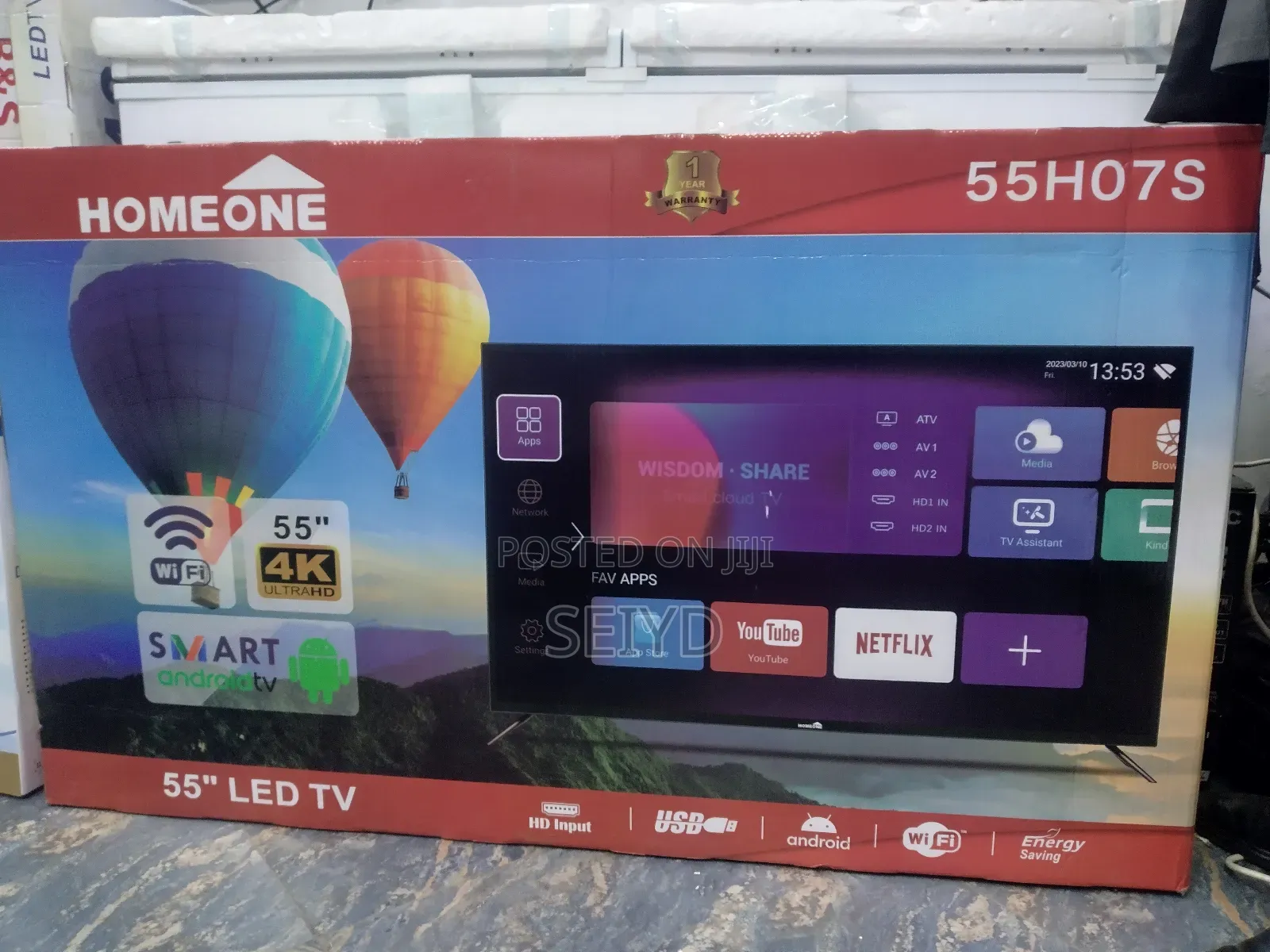 Homewone Tv 55 Inch